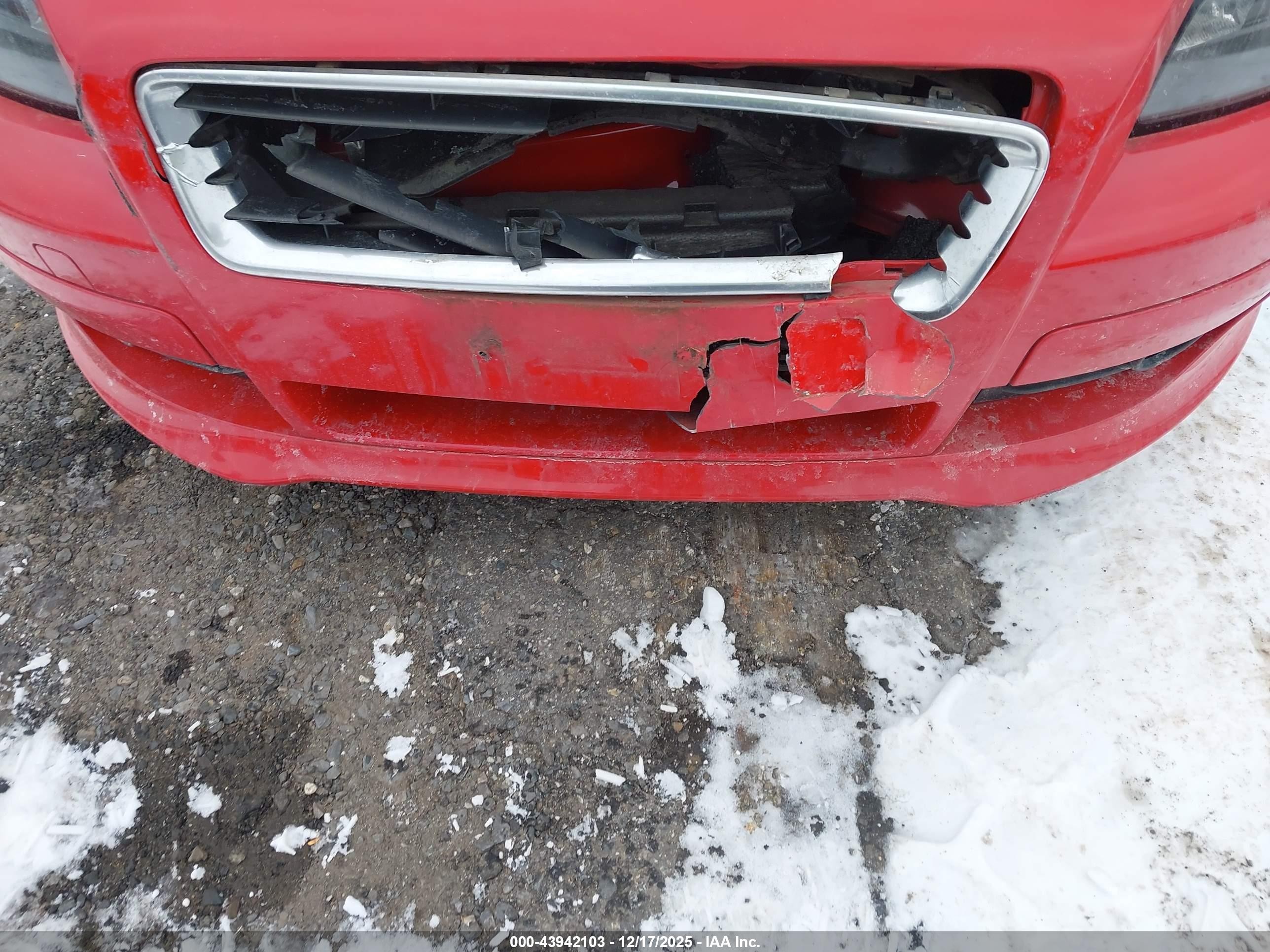 2008 Volvo C30 T5 R-design/t5 Version 1.0/t5 Version 2.0 Red vin: YV1MK672982069351
