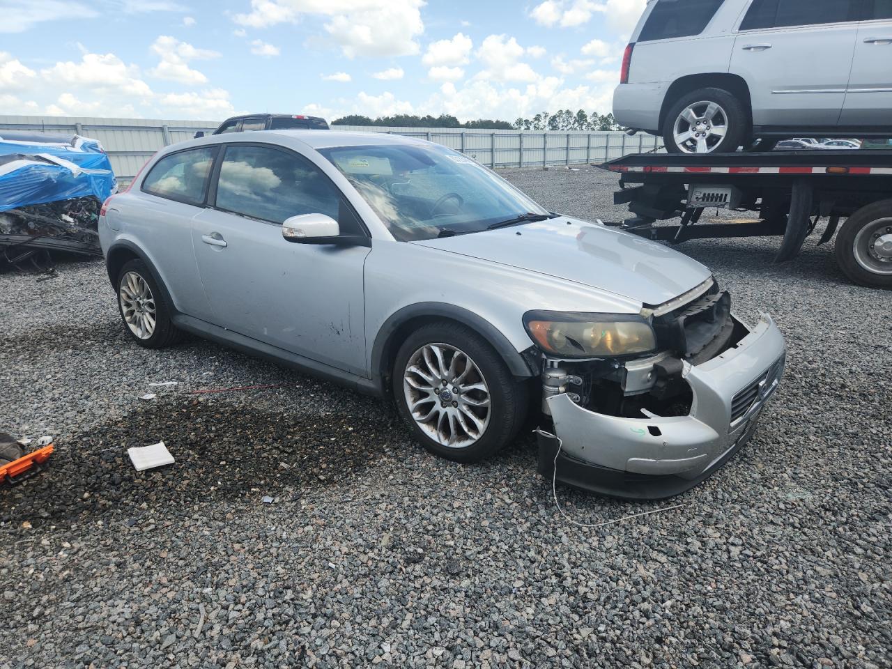 2008 Volvo C30 T5 Silver vin: YV1MK672982079877