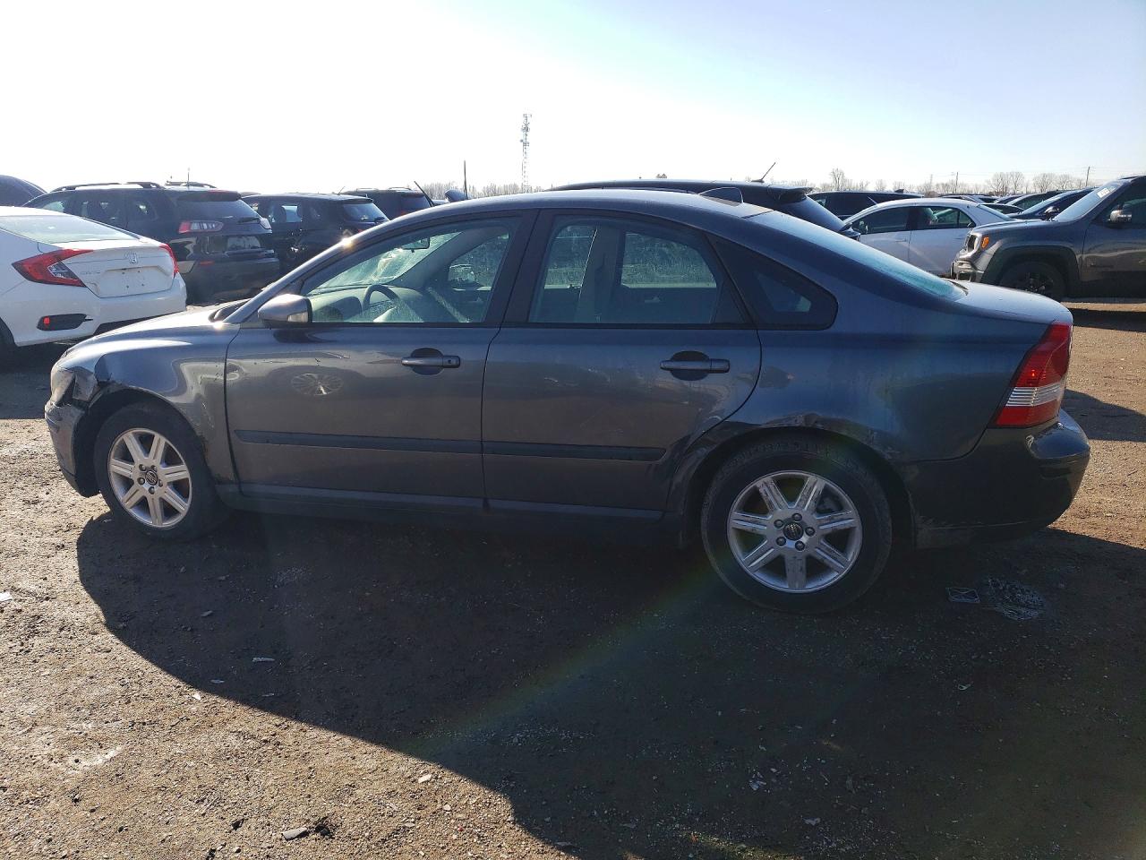 2006 Volvo S40 2.4i Silver vin: YV1MS382062218661