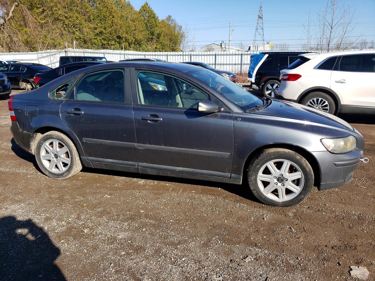 2006 Volvo S40 2.4i Silver vin: YV1MS382062218661