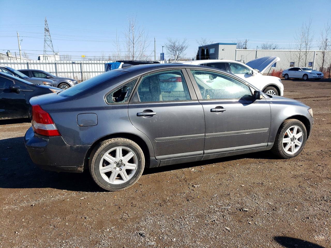 2006 Volvo S40 2.4i Silver vin: YV1MS382062218661