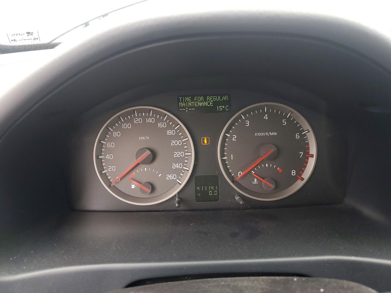 2006 Volvo S40 2.4i Silver vin: YV1MS382062218661