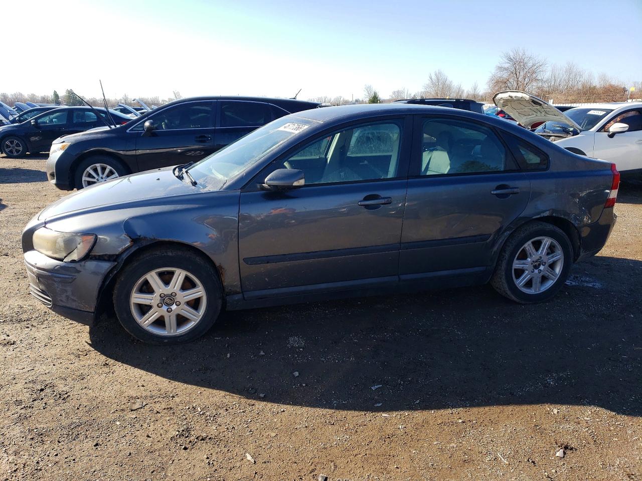 2006 Volvo S40 2.4i Silver vin: YV1MS382062218661
