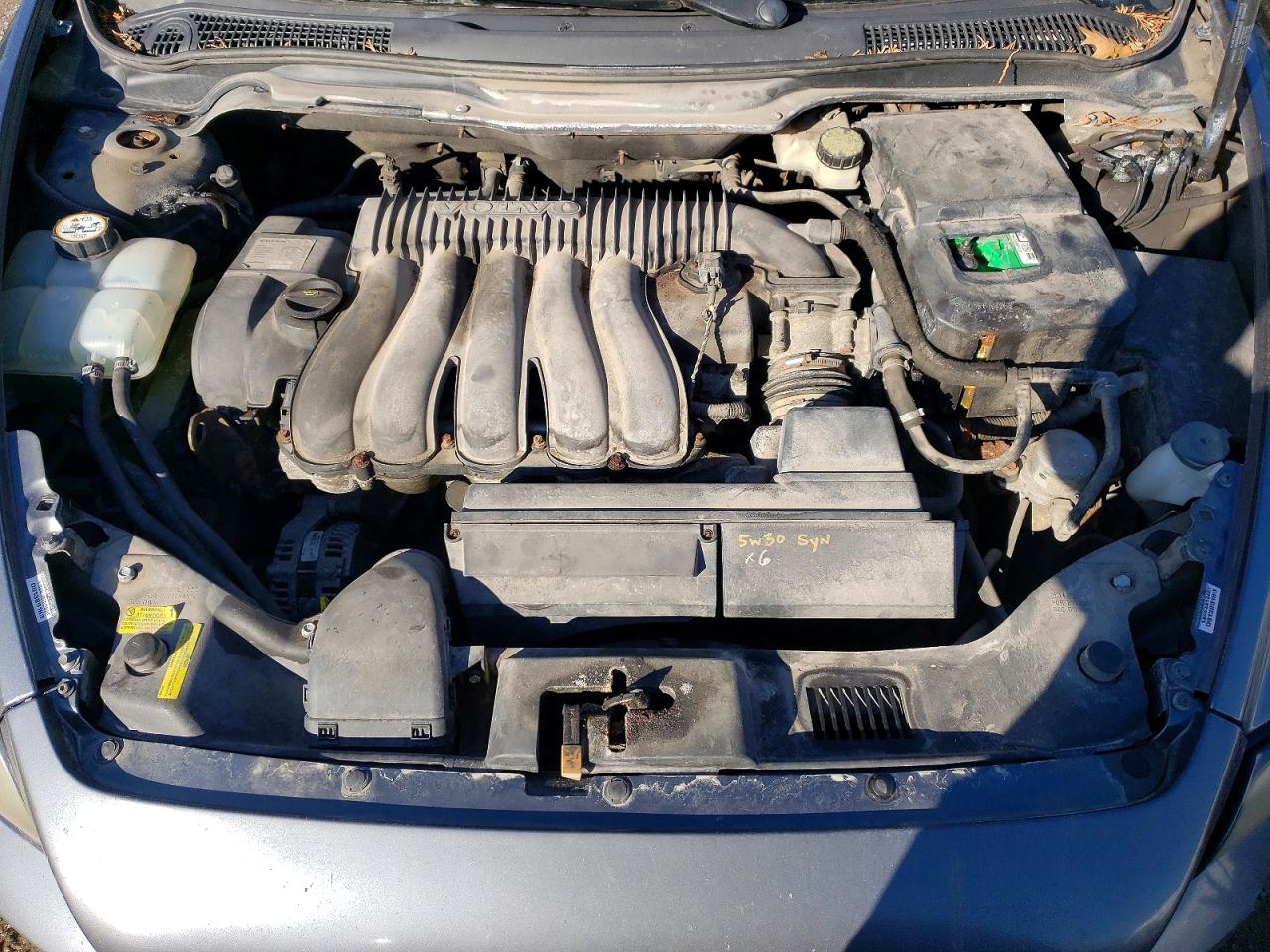 2006 Volvo S40 2.4i Silver vin: YV1MS382062218661