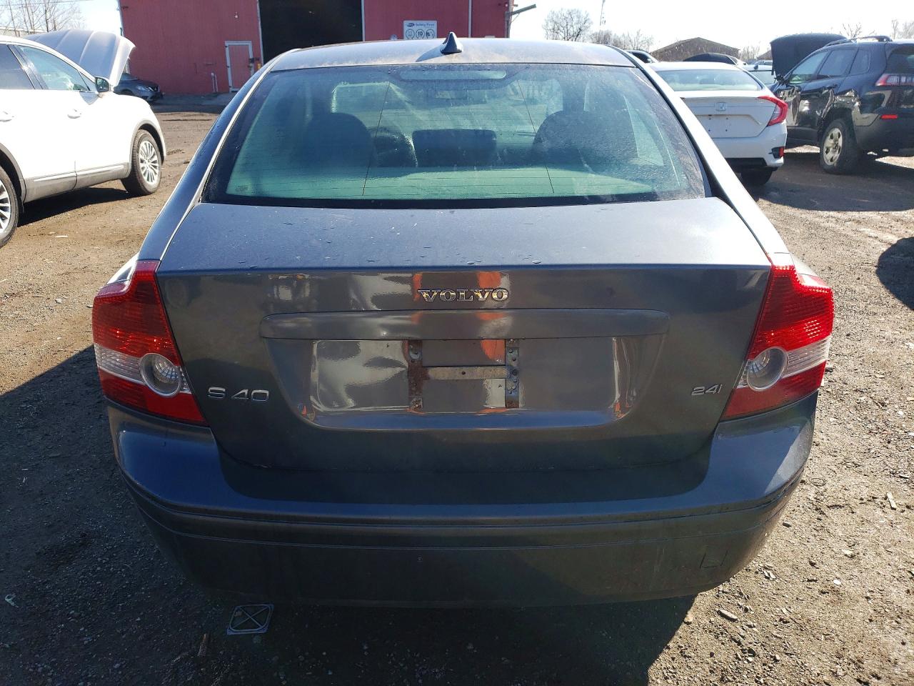 2006 Volvo S40 2.4i Silver vin: YV1MS382062218661