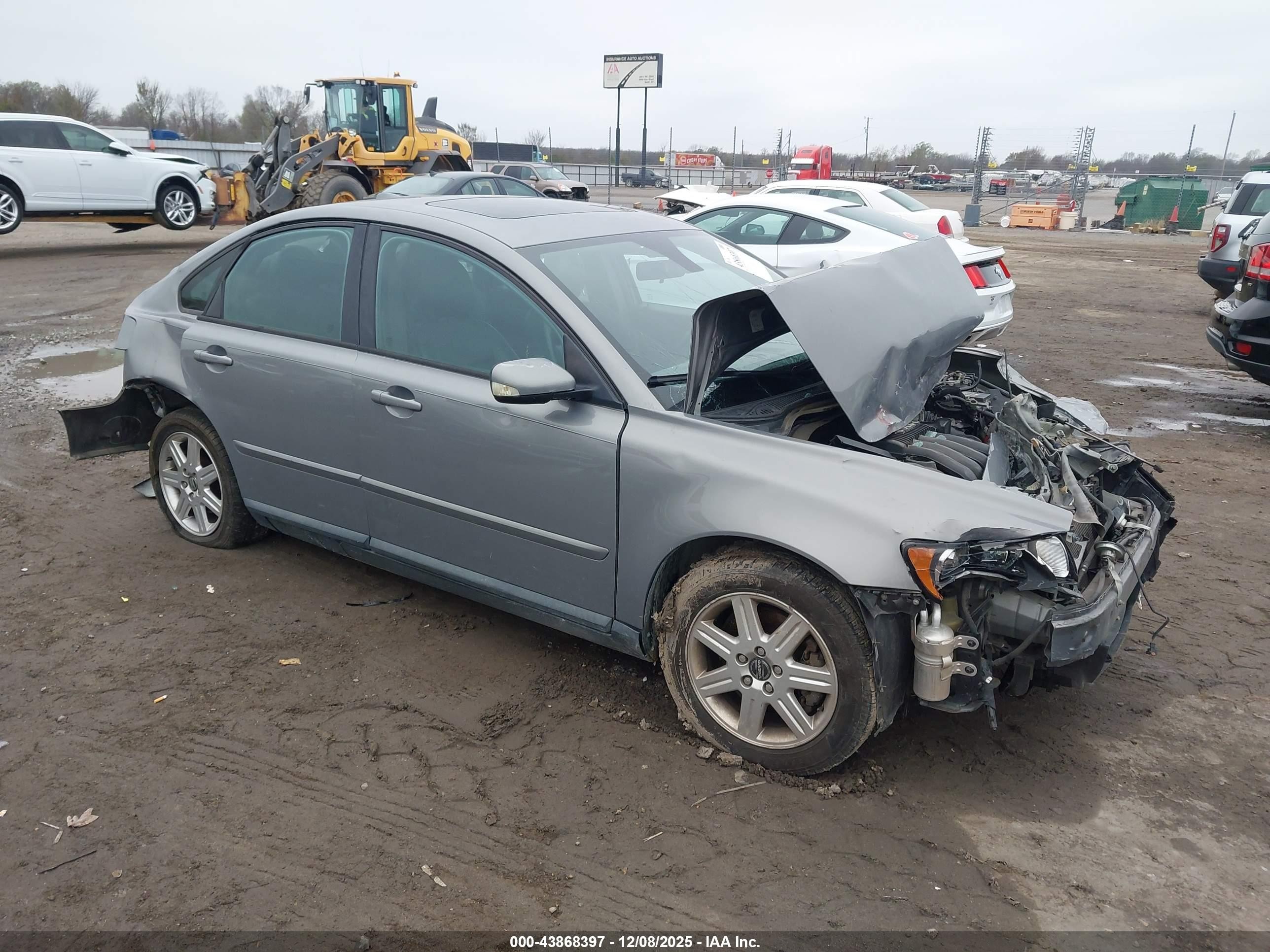 2006 Volvo S40 2.4i Gray vin: YV1MS382062224489