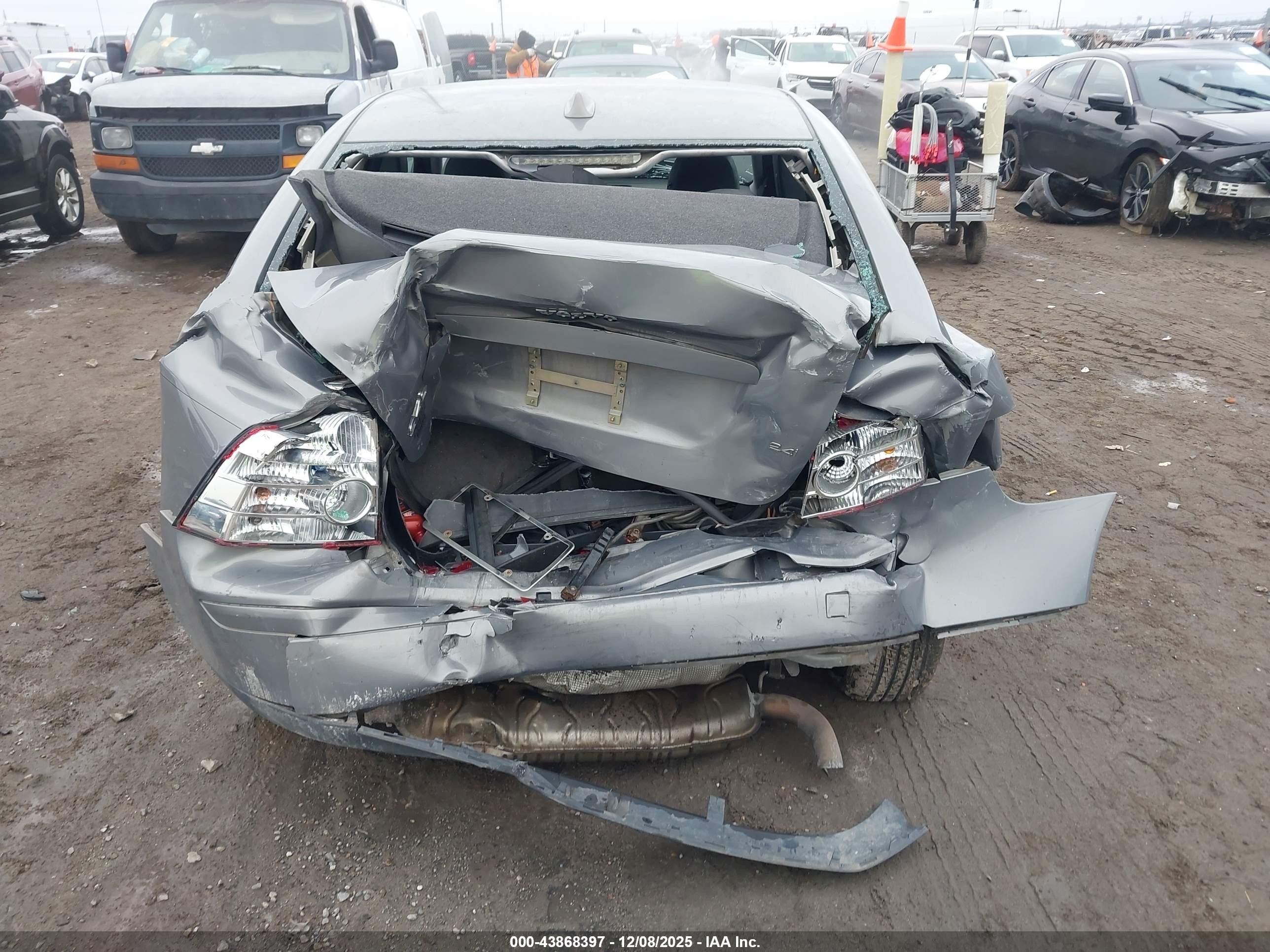 2006 Volvo S40 2.4i Gray vin: YV1MS382062224489