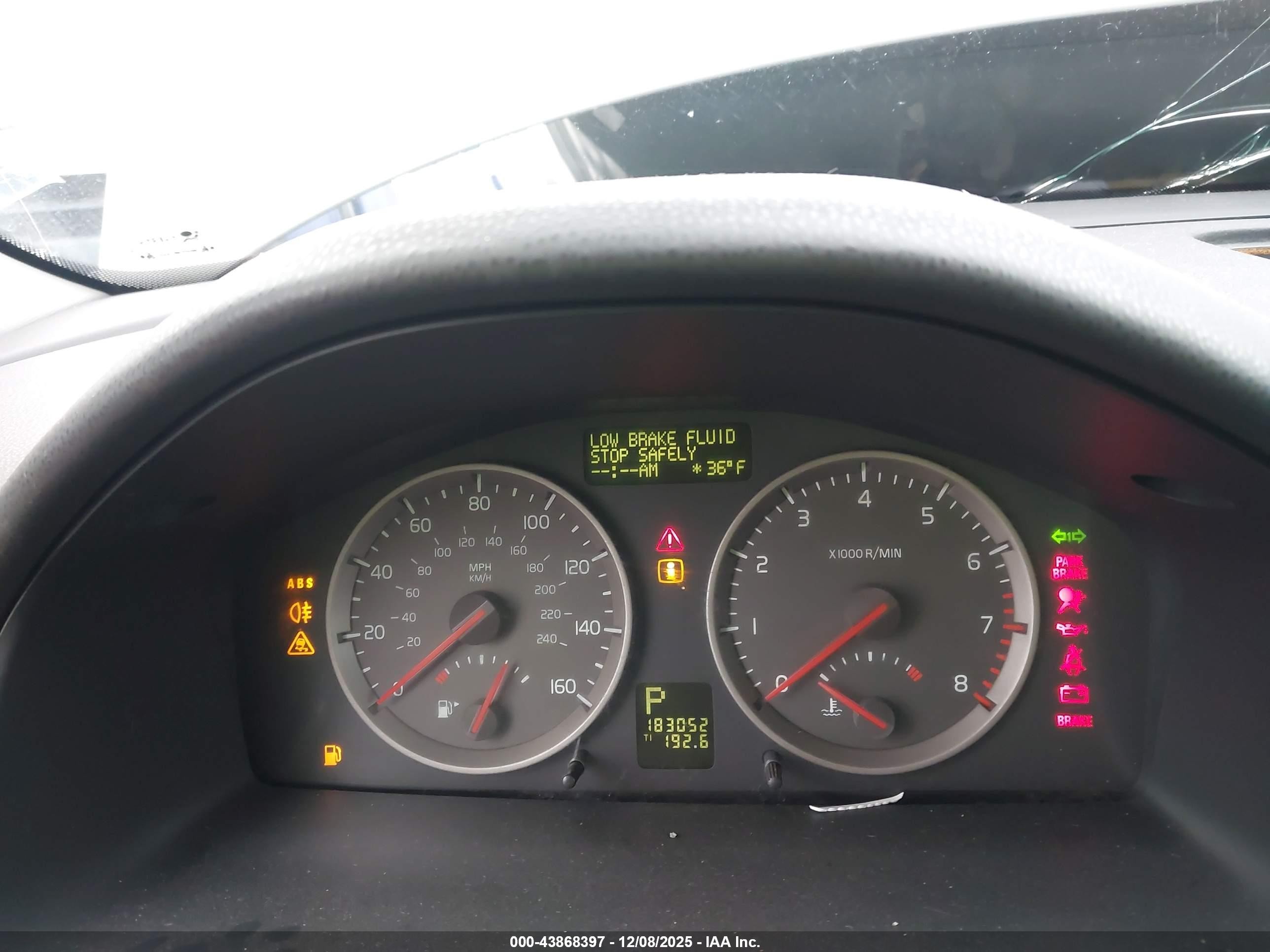 2006 Volvo S40 2.4i Gray vin: YV1MS382062224489