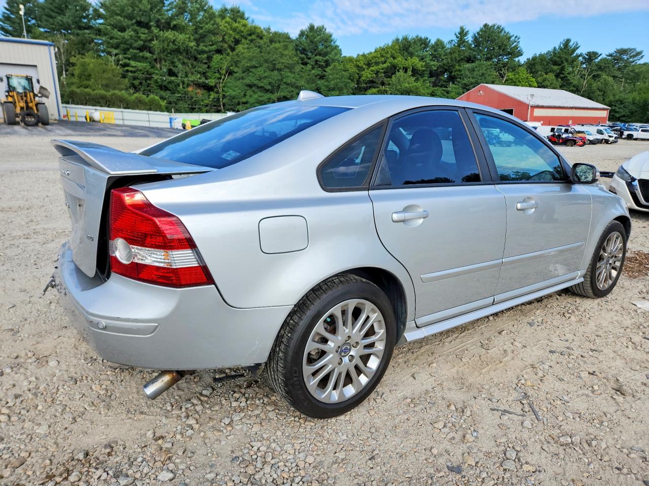 2007 Volvo S40 2.4i Silver vin: YV1MS382172302568