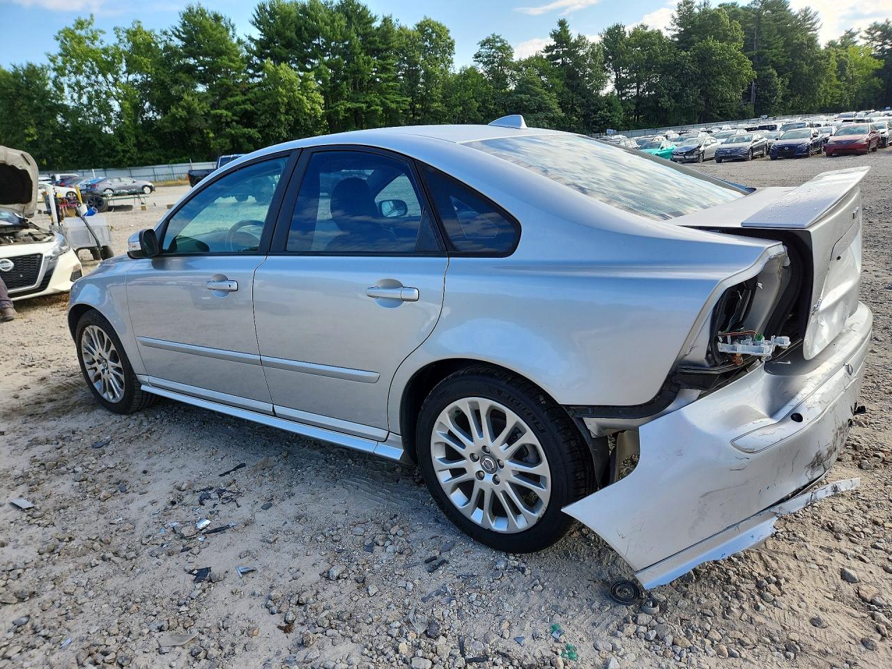 2007 Volvo S40 2.4i Silver vin: YV1MS382172302568
