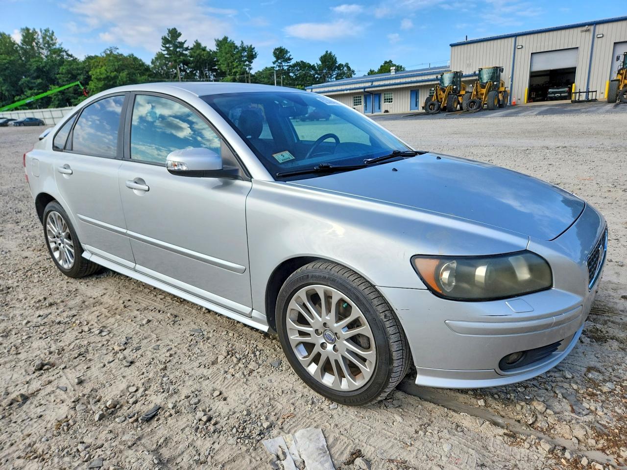 2007 Volvo S40 2.4i Silver vin: YV1MS382172302568