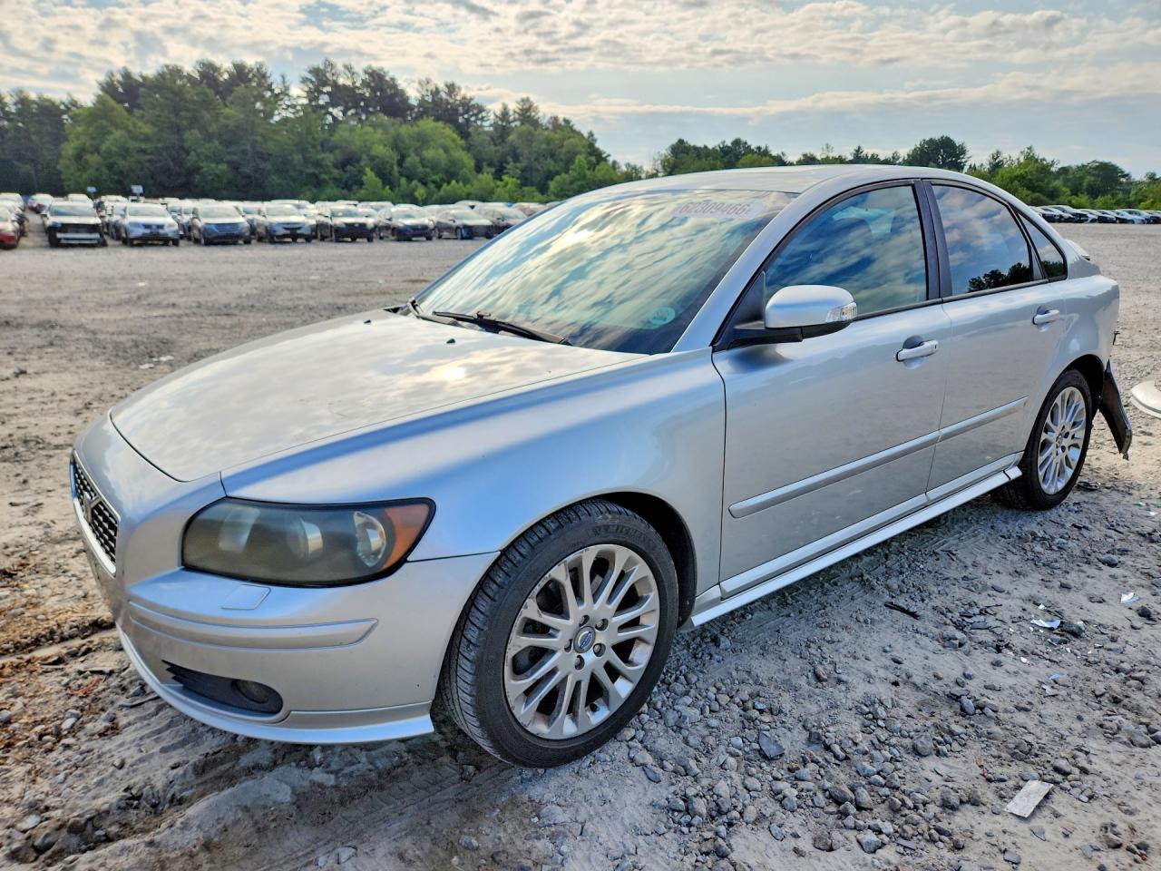 2007 Volvo S40 2.4i Silver vin: YV1MS382172302568