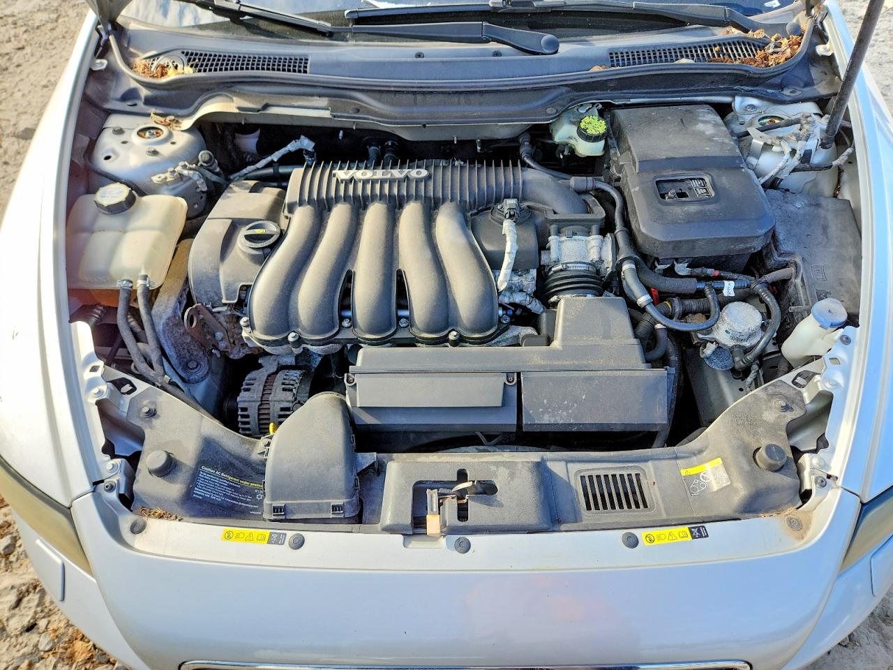 2007 Volvo S40 2.4i Silver vin: YV1MS382172302568