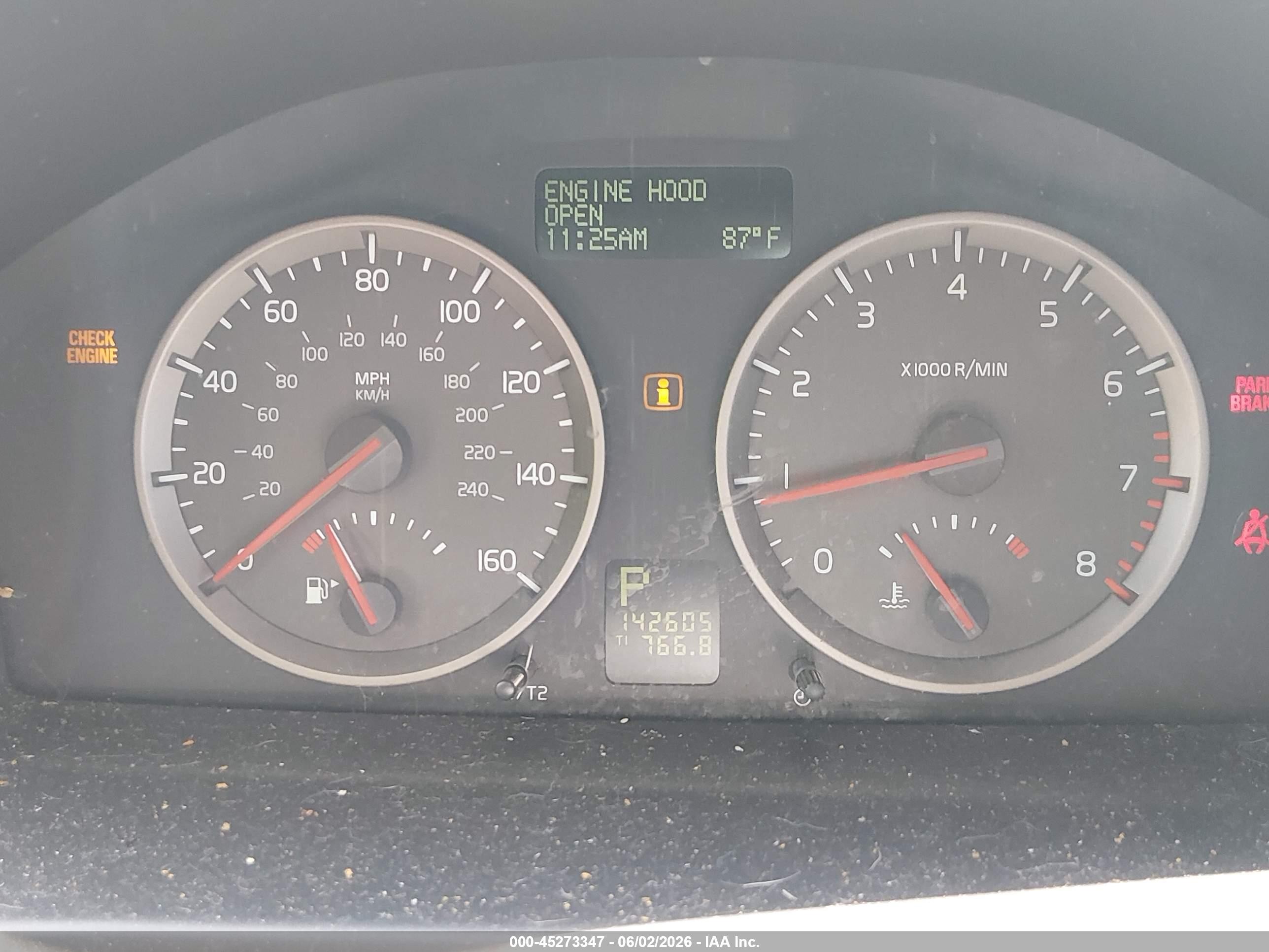 2007 Volvo S40 2.4i White vin: YV1MS382172314672