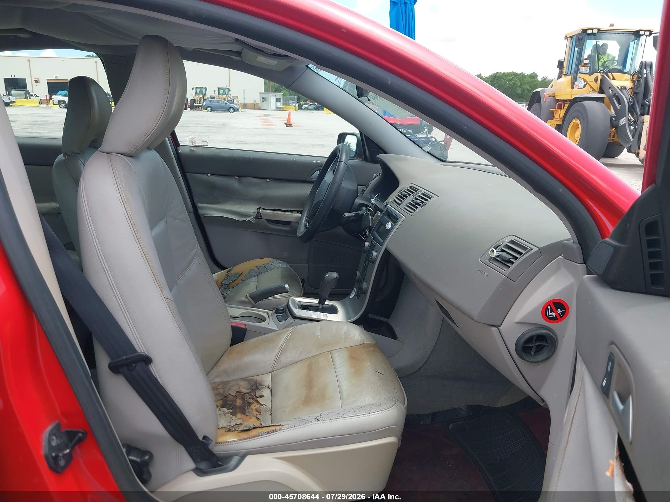 2006 Volvo S40 2.4i Red vin: YV1MS382262187249