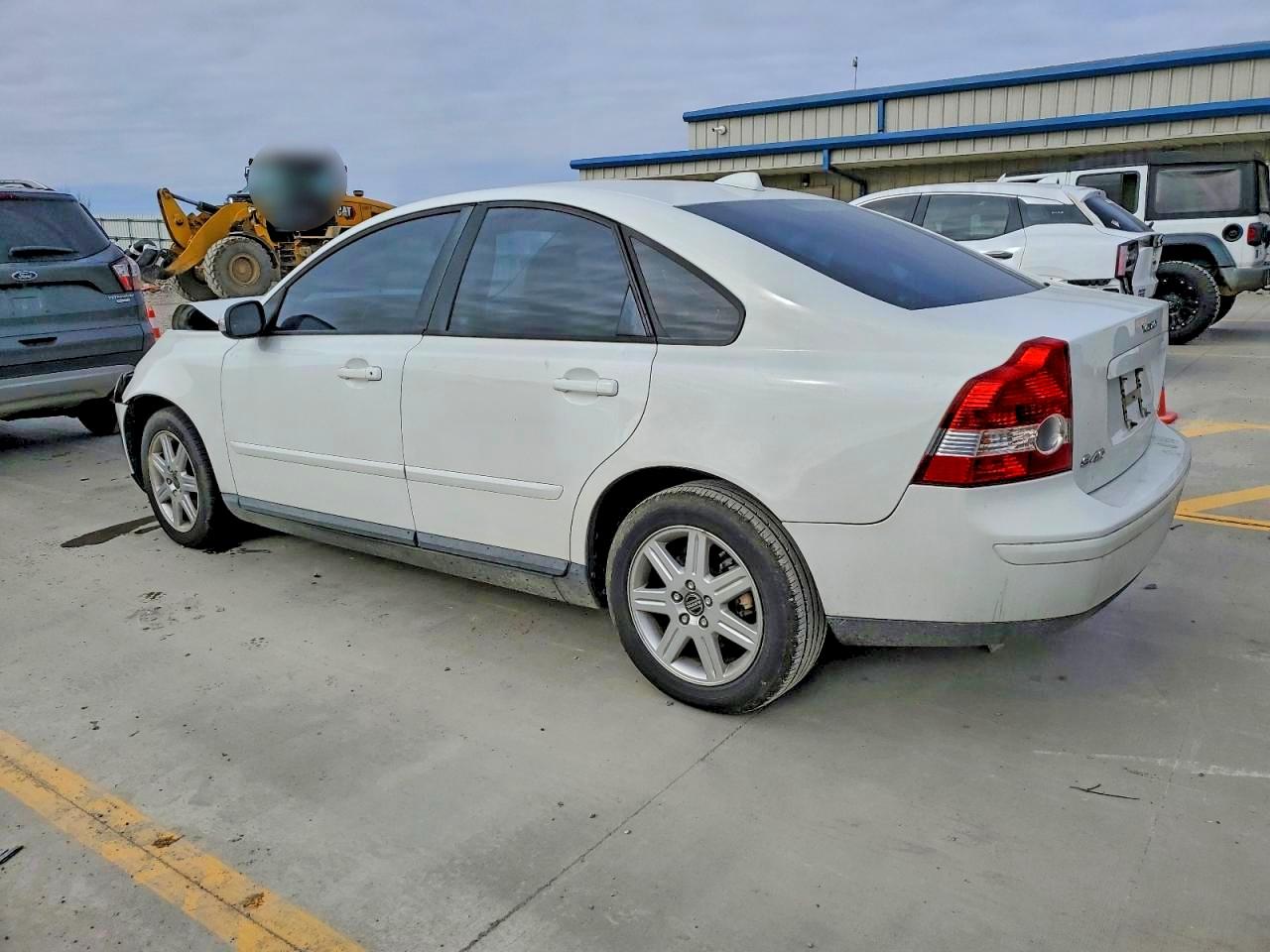 2007 Volvo S40 2.4i Белый vin: YV1MS382272275655