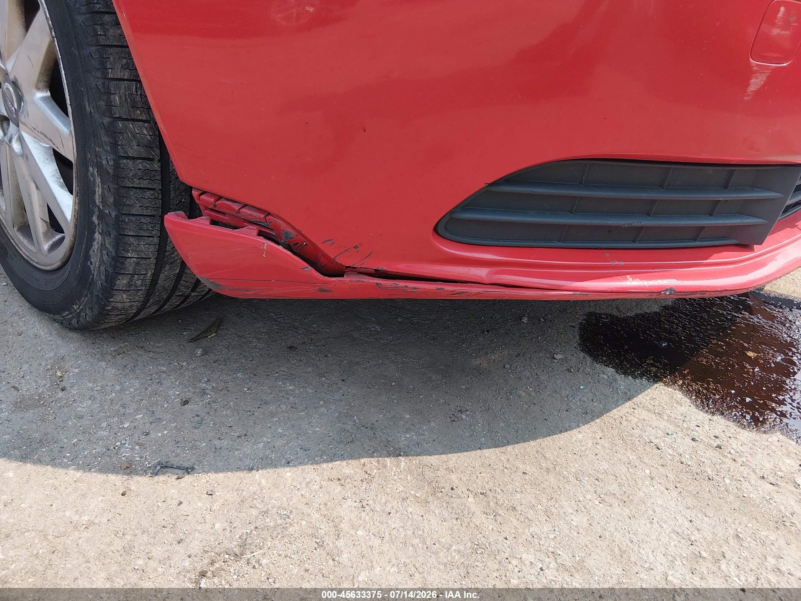 2008 Volvo S40 2.4l/2.4l W/snrf Red vin: YV1MS382282400994
