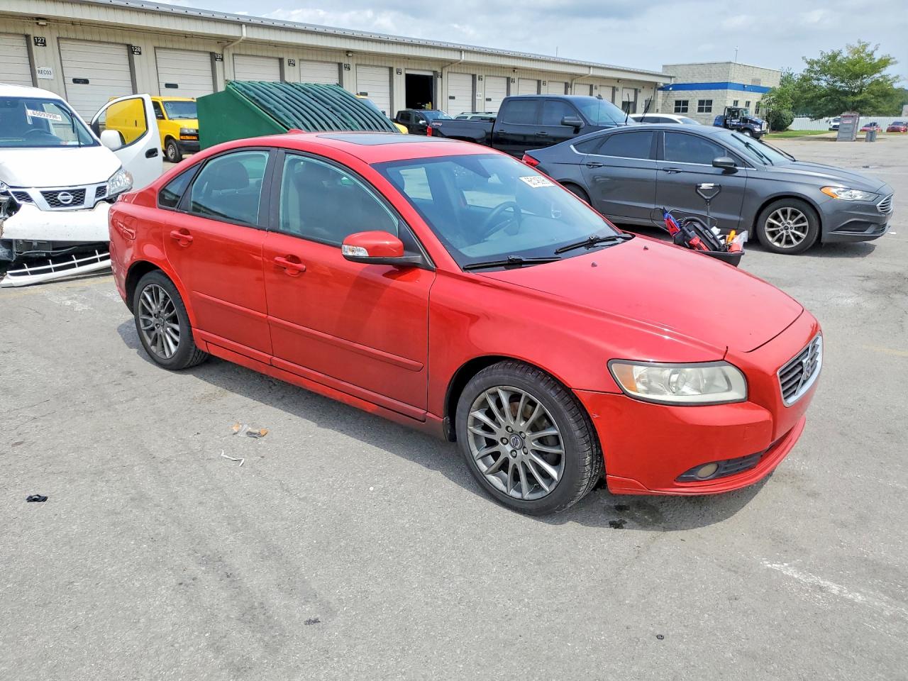 2009 Volvo S40 2.4i Красный vin: YV1MS382292461022