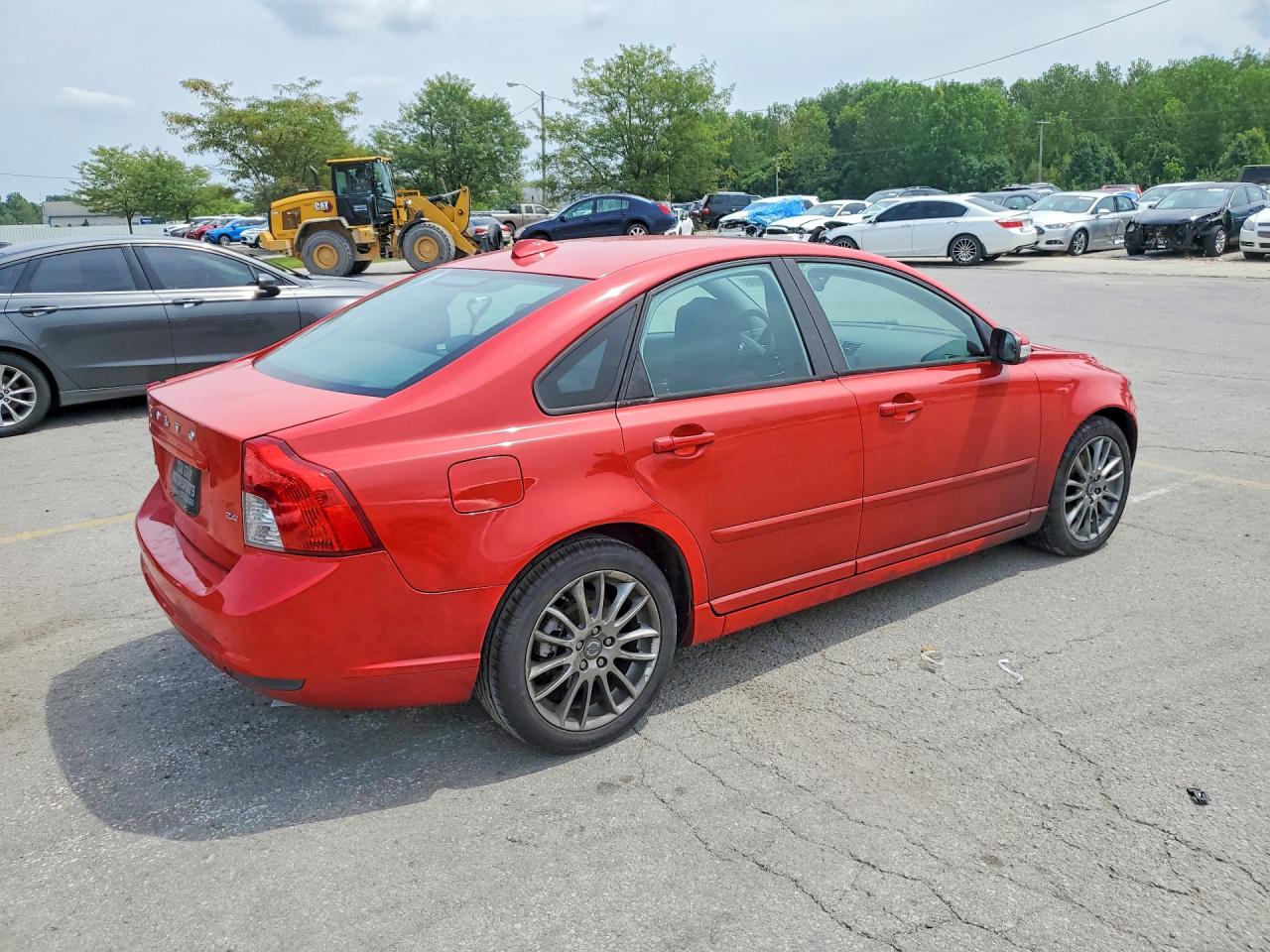 2009 Volvo S40 2.4i Красный vin: YV1MS382292461022