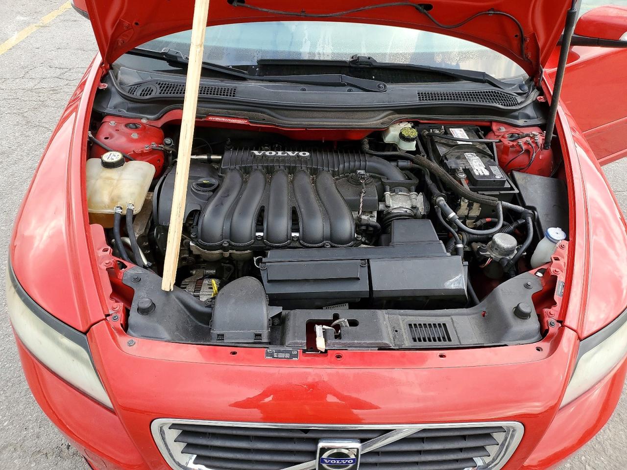 2009 Volvo S40 2.4i Красный vin: YV1MS382292461022