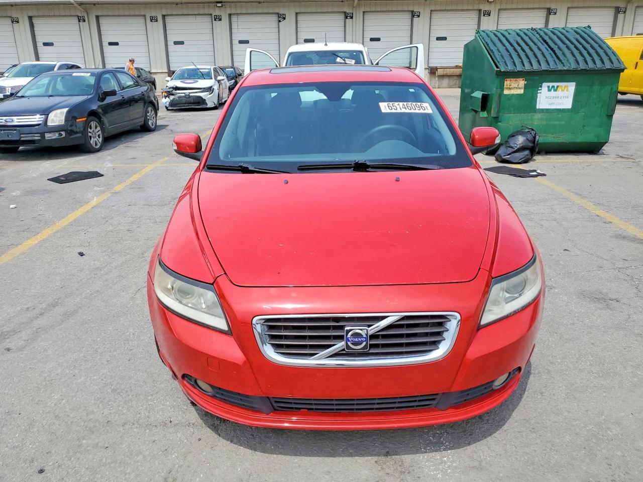2009 Volvo S40 2.4i Красный vin: YV1MS382292461022