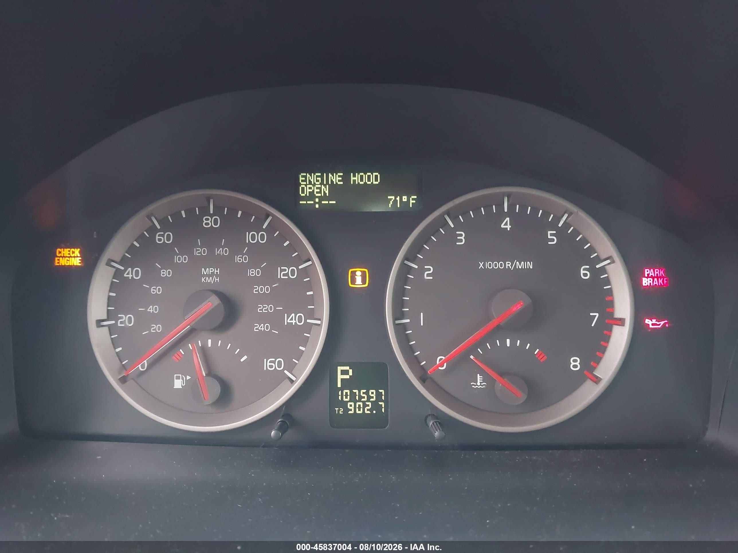2004 Volvo S40 2.4i White vin: YV1MS382442026592