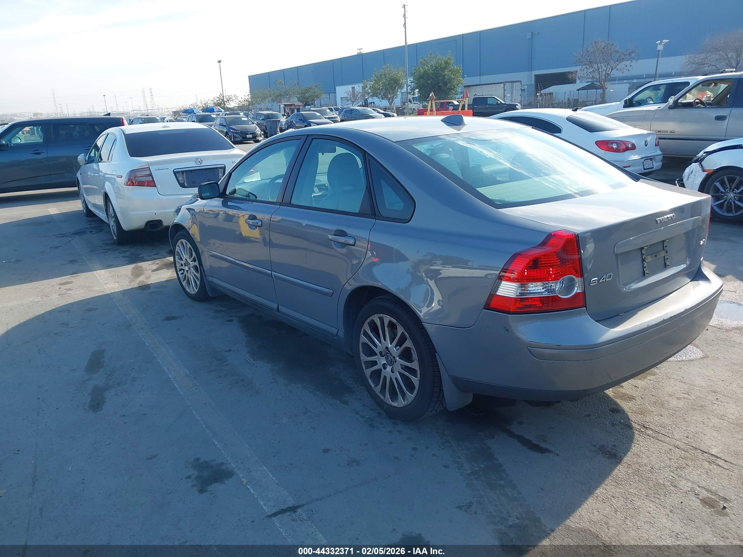 2006 Volvo S40 2.4i Gray vin: YV1MS382462152700