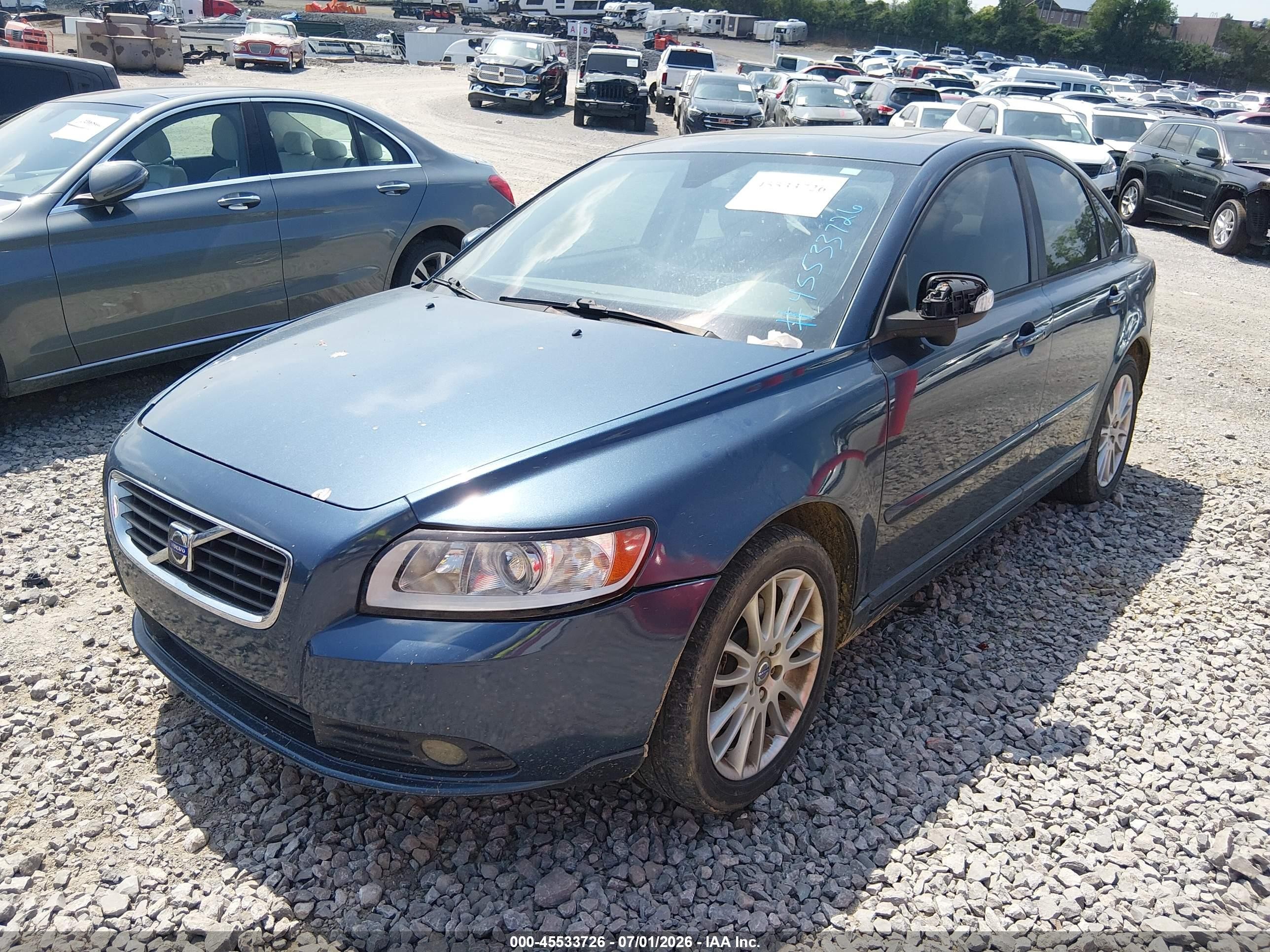 2009 Volvo S40 2.4i Blue vin: YV1MS382492451740
