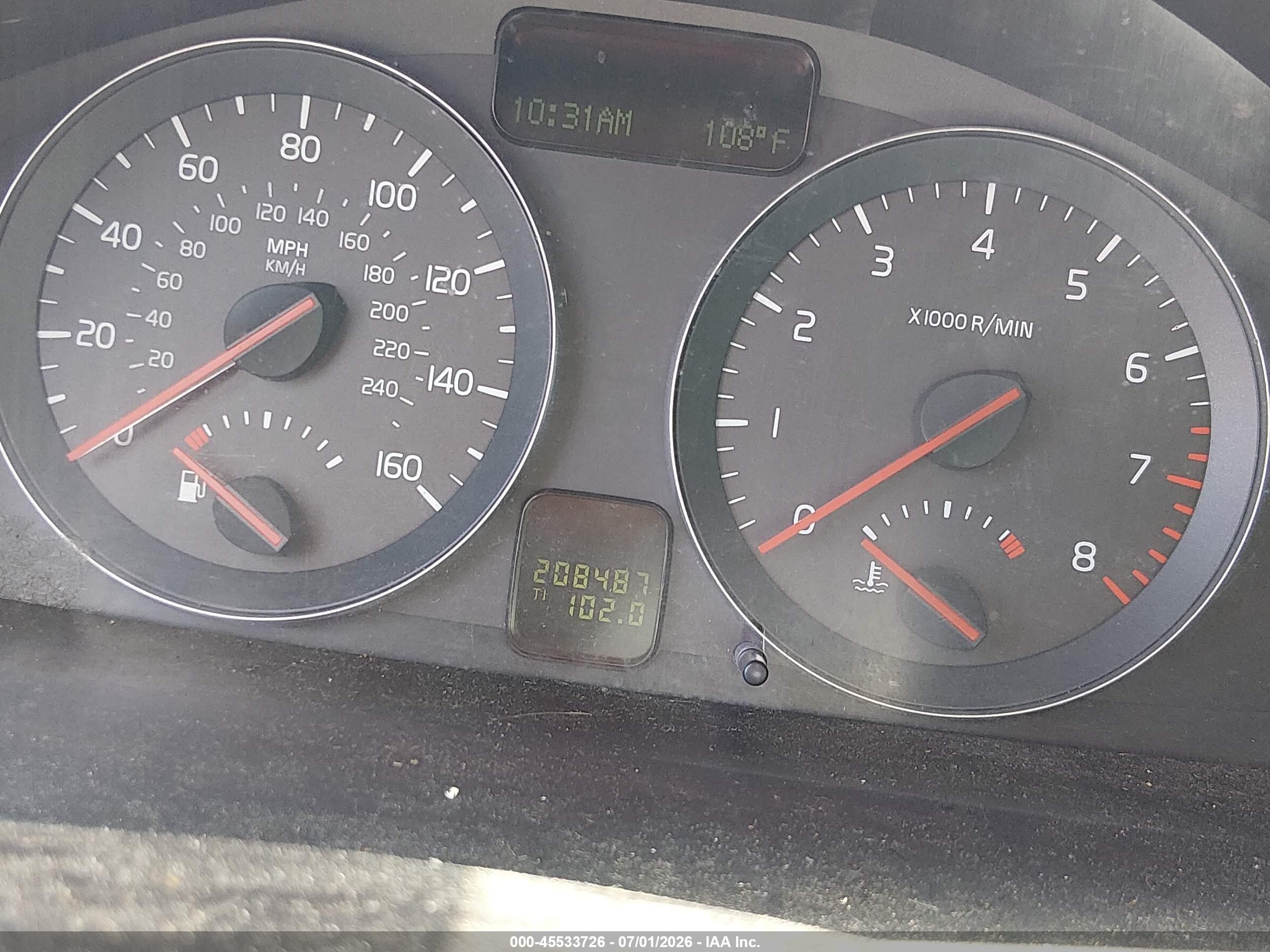 2009 Volvo S40 2.4i Blue vin: YV1MS382492451740