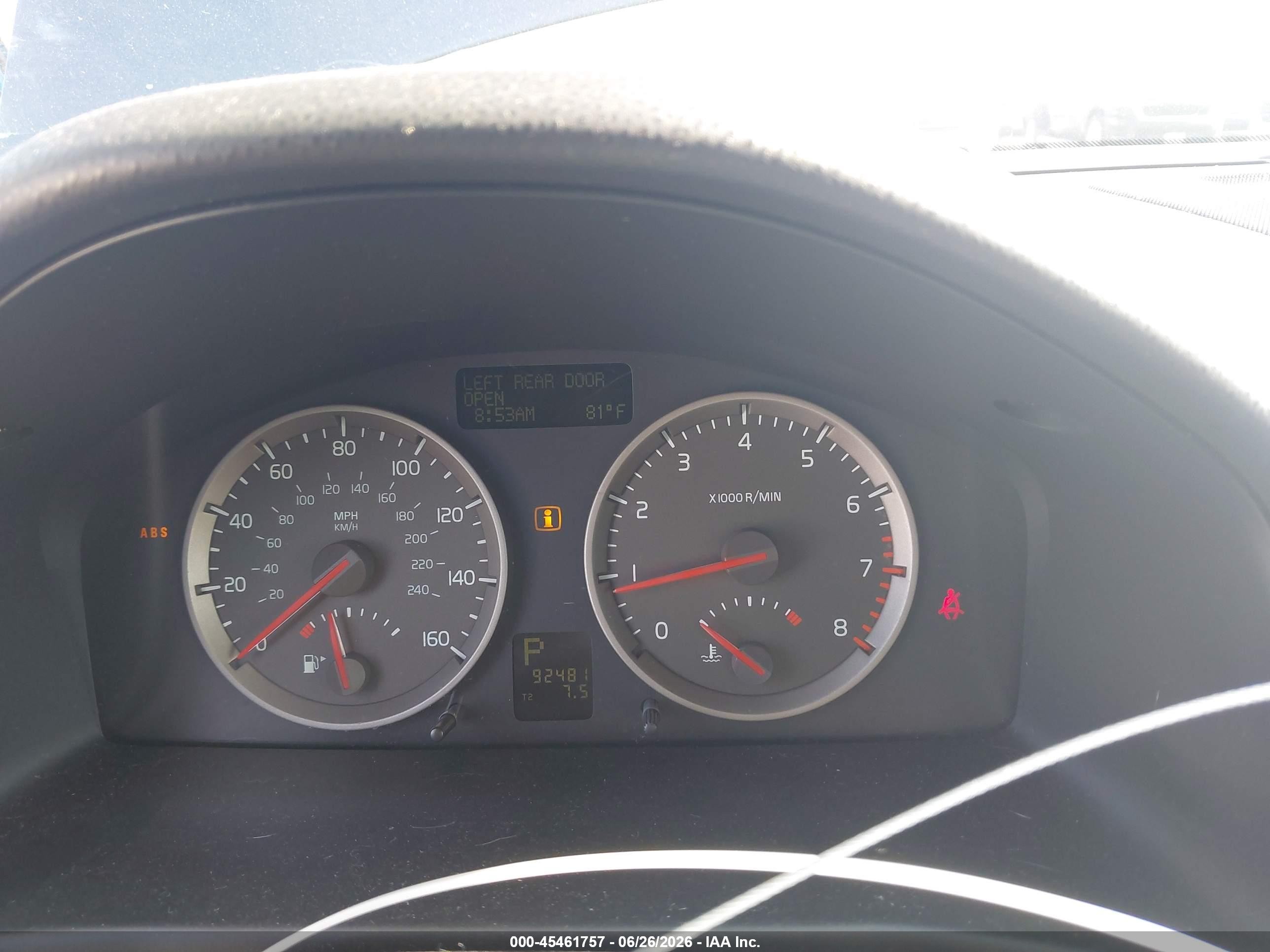 2005 Volvo S40 2.4i A/2.4i A Sr/2.4i M/2.4i M Sr Blue vin: YV1MS382552067623