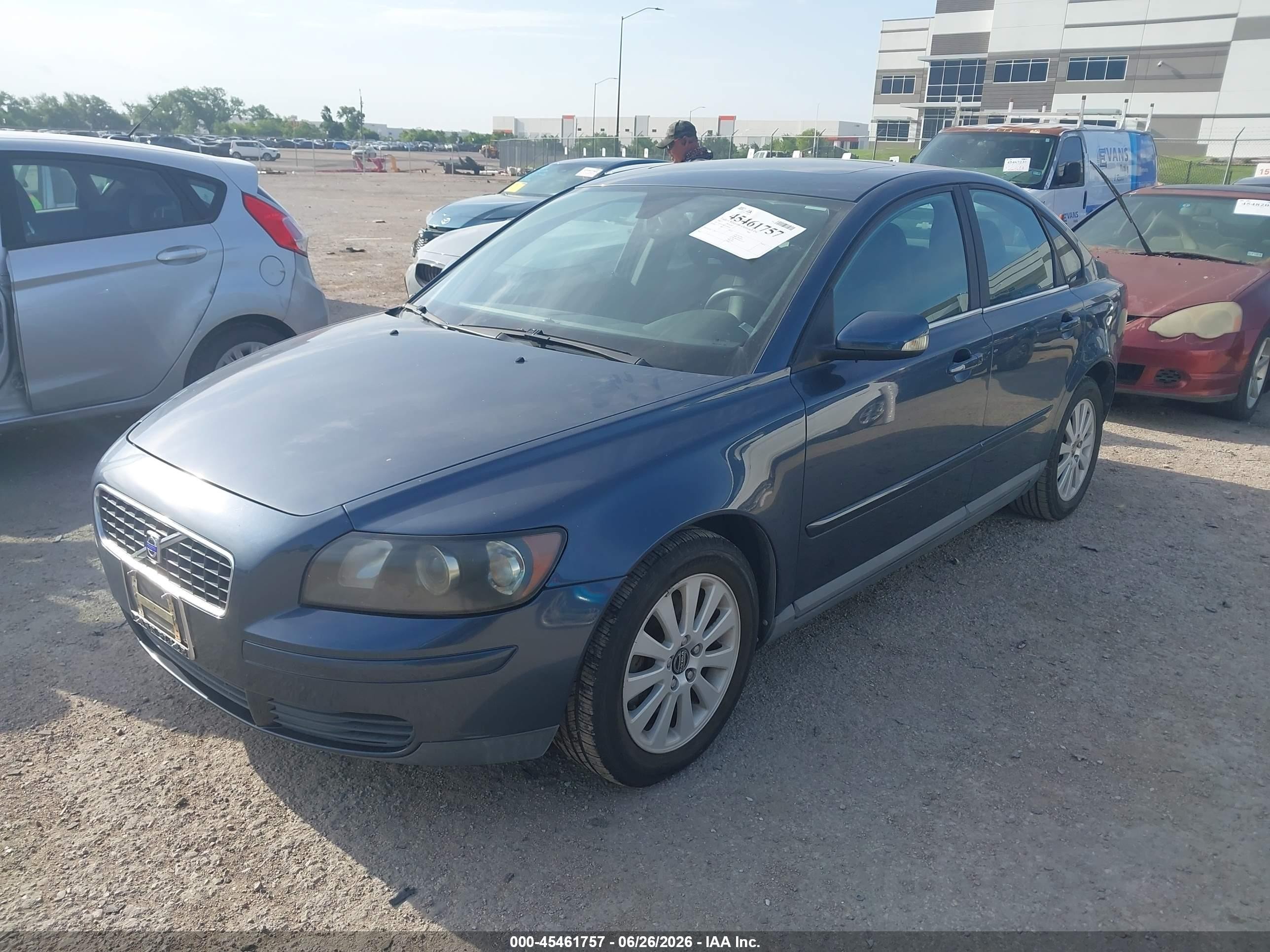 2005 Volvo S40 2.4i A/2.4i A Sr/2.4i M/2.4i M Sr Blue vin: YV1MS382552067623