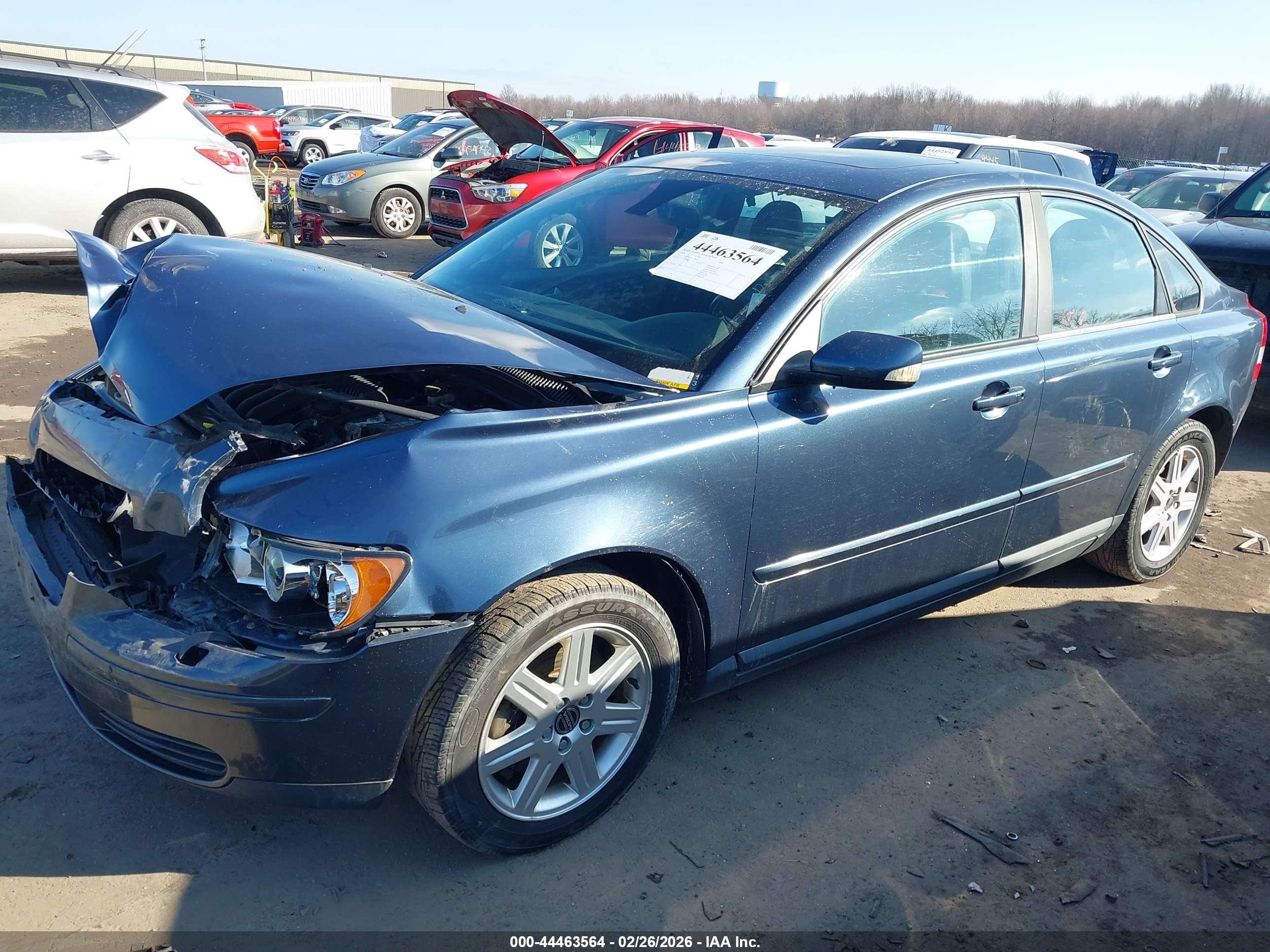 2006 Volvo S40 2.4i Blue vin: YV1MS382562168646