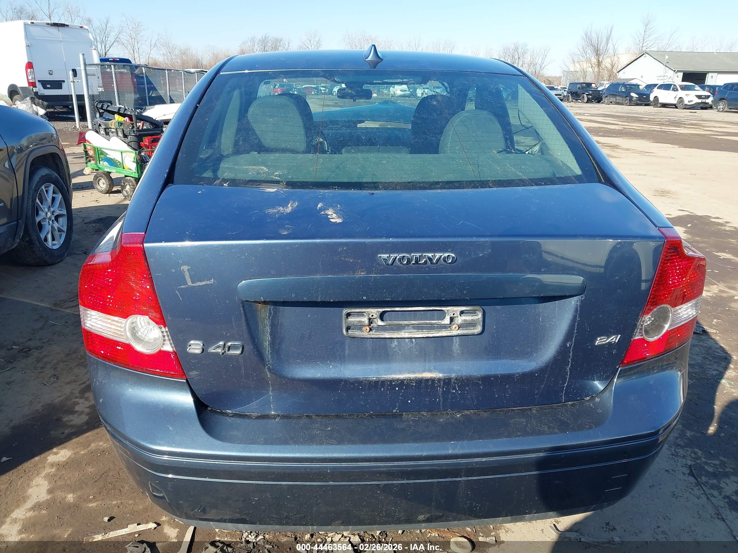 2006 Volvo S40 2.4i Blue vin: YV1MS382562168646