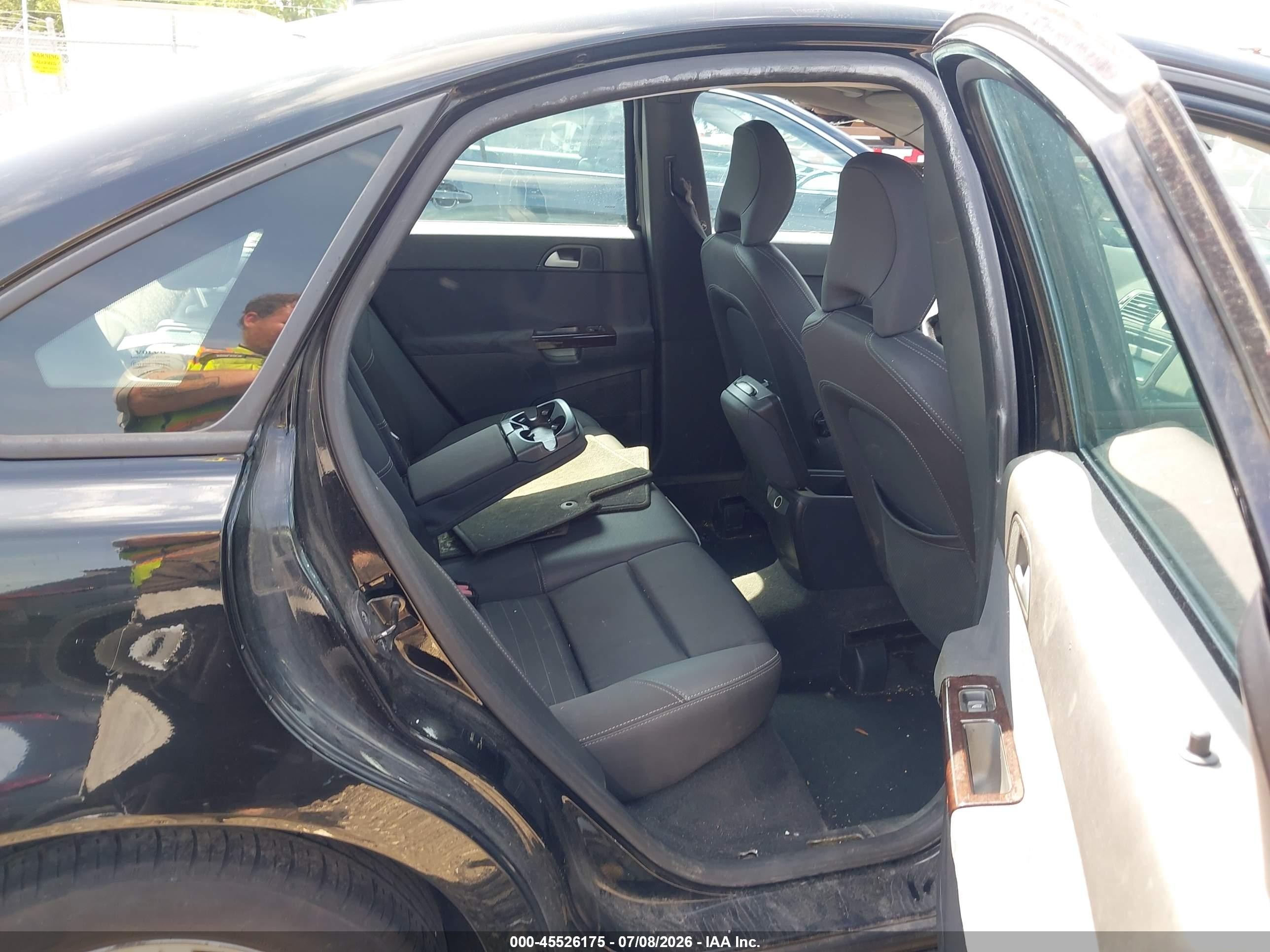 2007 Volvo S40 2.4i Black vin: YV1MS382572264410