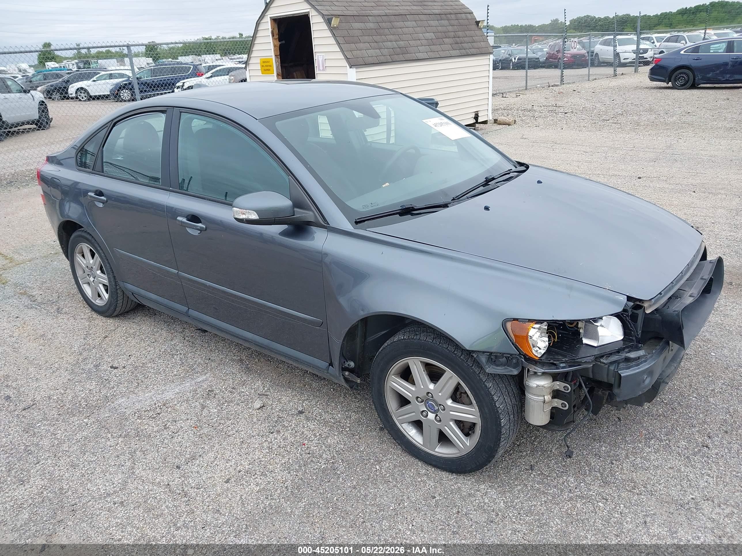 2007 Volvo S40 2.4i Серый vin: YV1MS382572265220