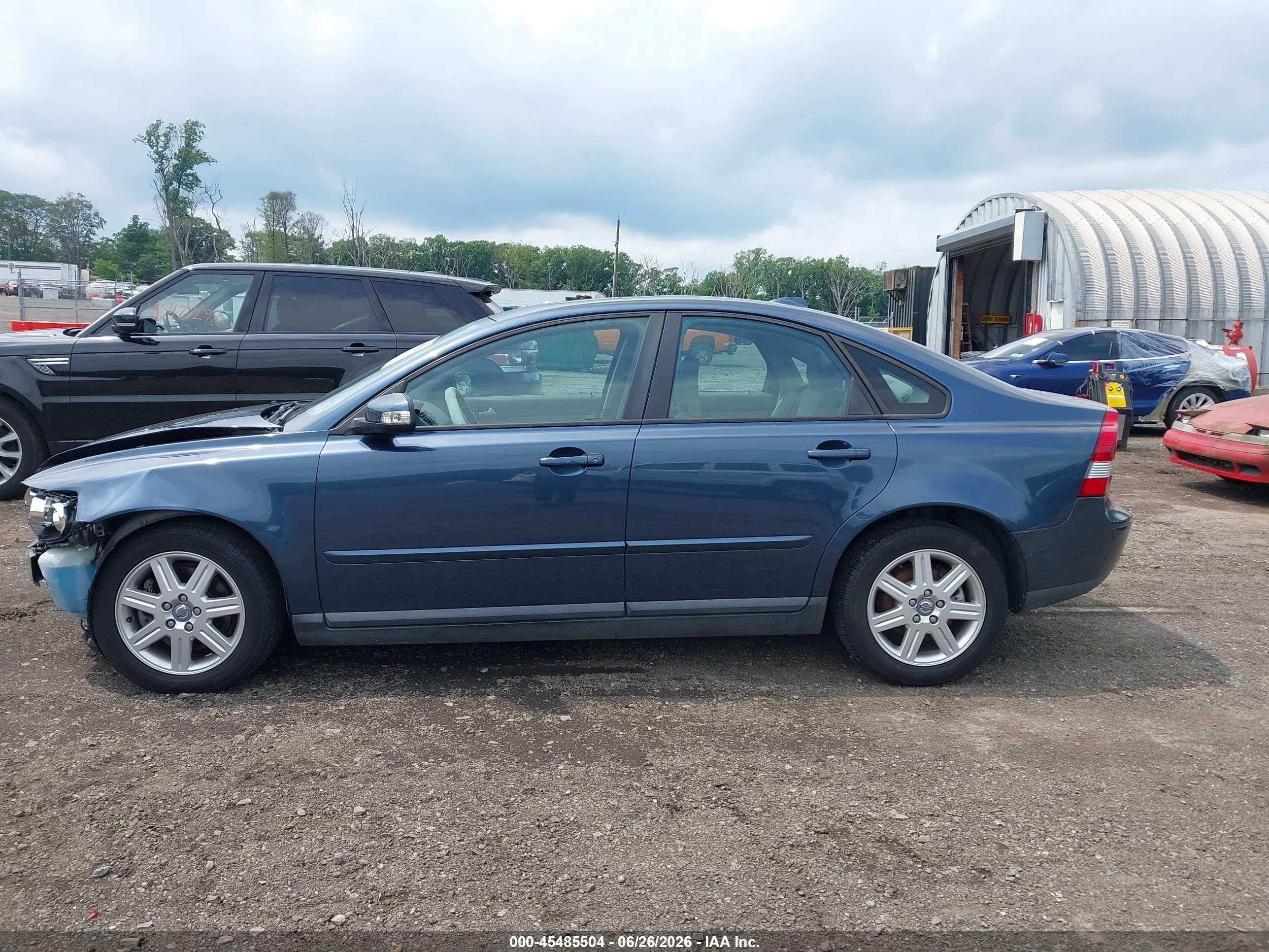 2007 Volvo S40 2.4i Dark Blue vin: YV1MS382572314934
