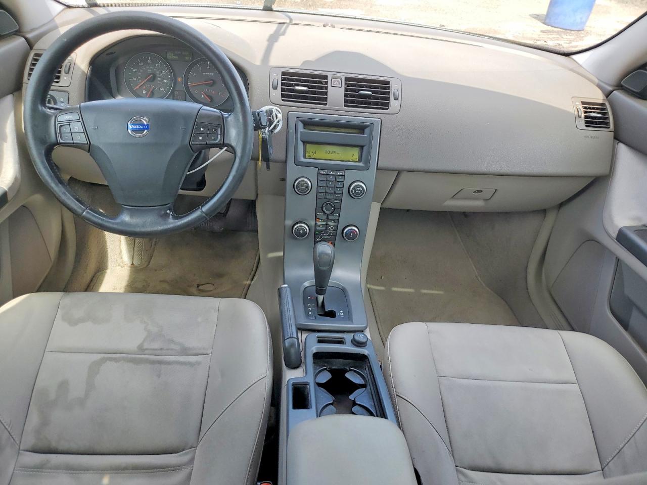 2009 Volvo S40 2.4i Silver vin: YV1MS382592459507