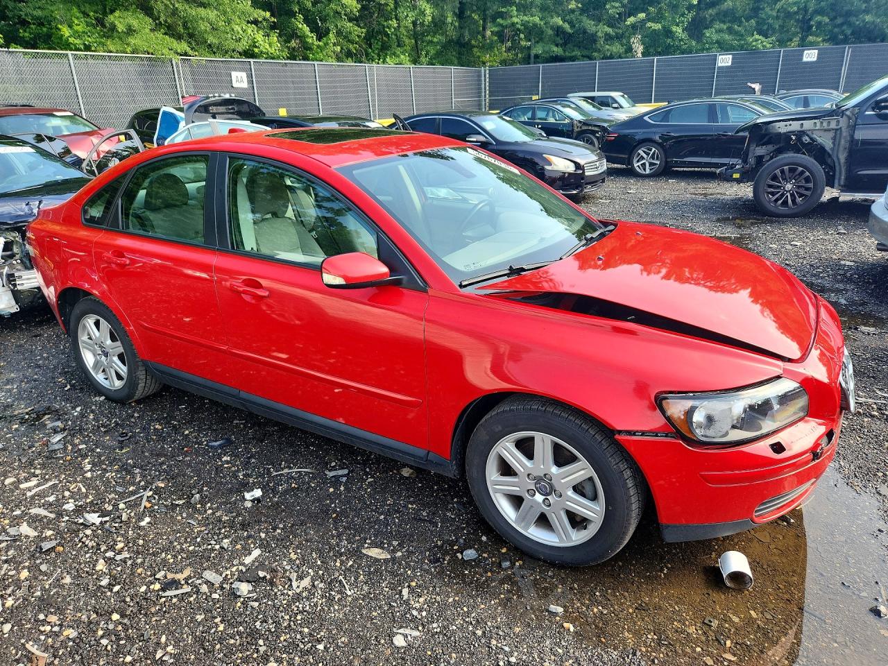 2006 Volvo S40 2.4i Red vin: YV1MS382662221578