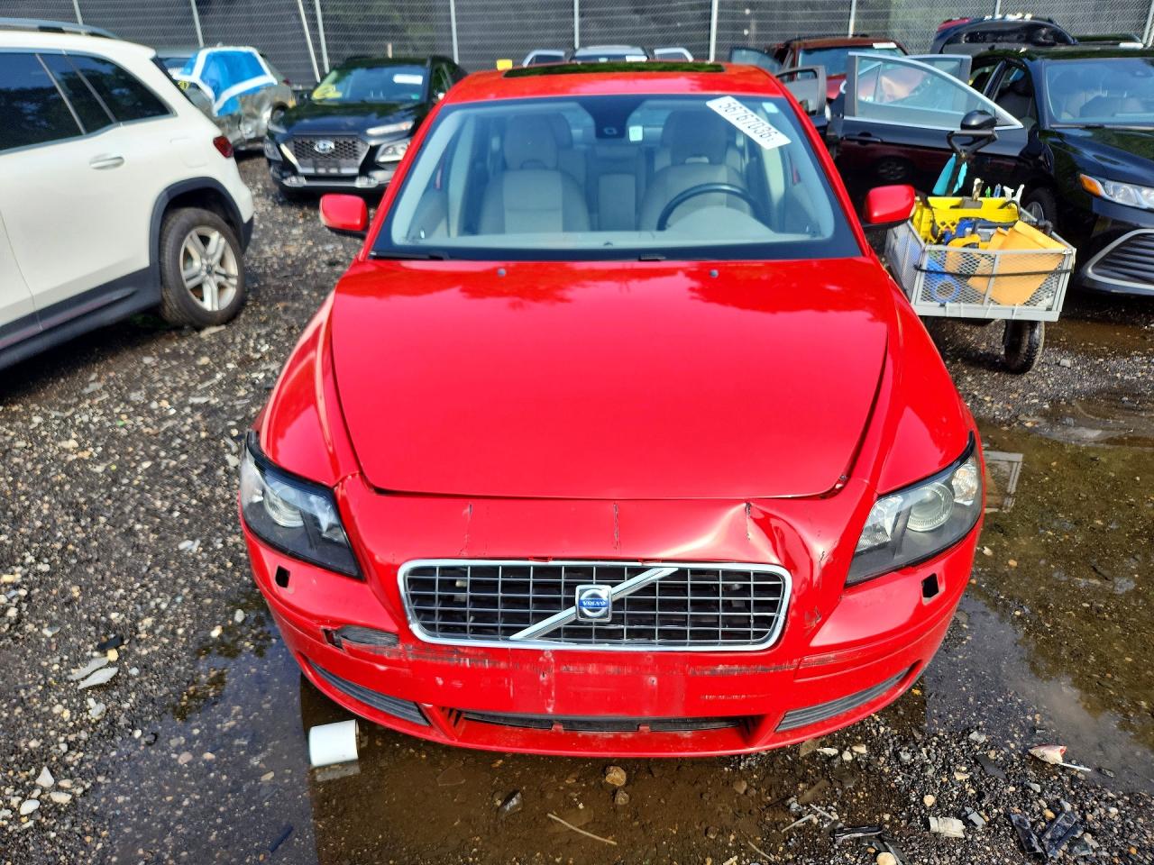 2006 Volvo S40 2.4i Red vin: YV1MS382662221578
