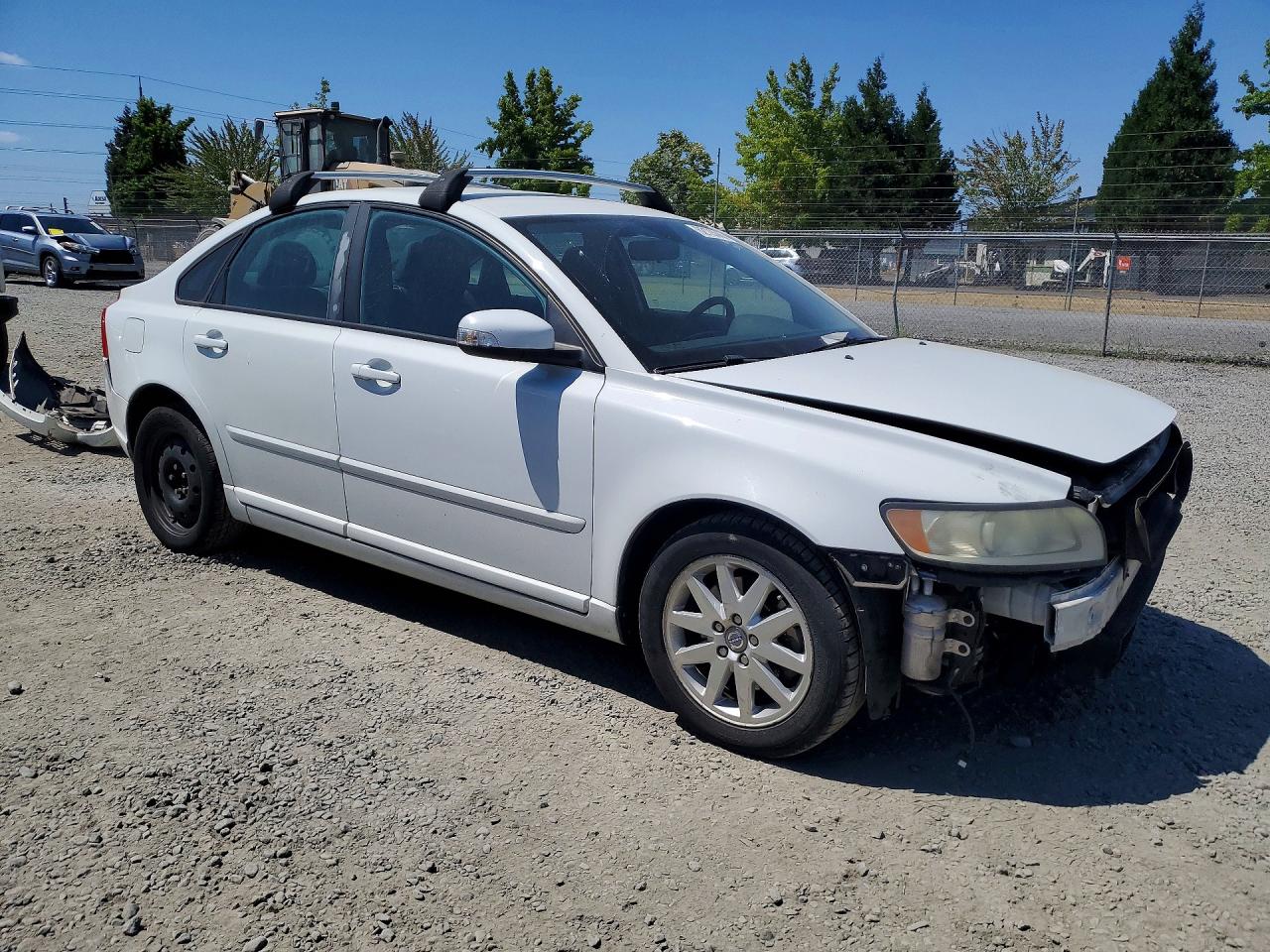 2008 Volvo S40 2.4i White vin: YV1MS382682358121