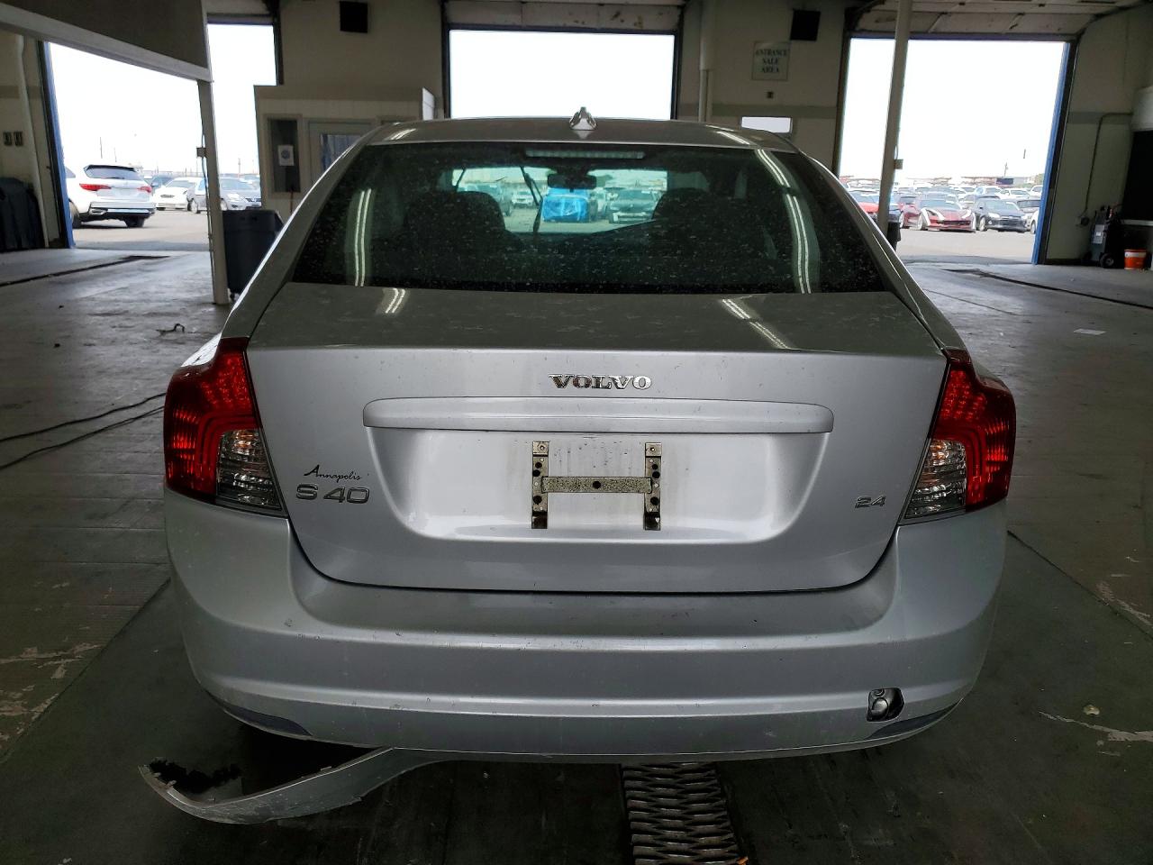 2008 Volvo S40 2.4i Silver vin: YV1MS382682365621