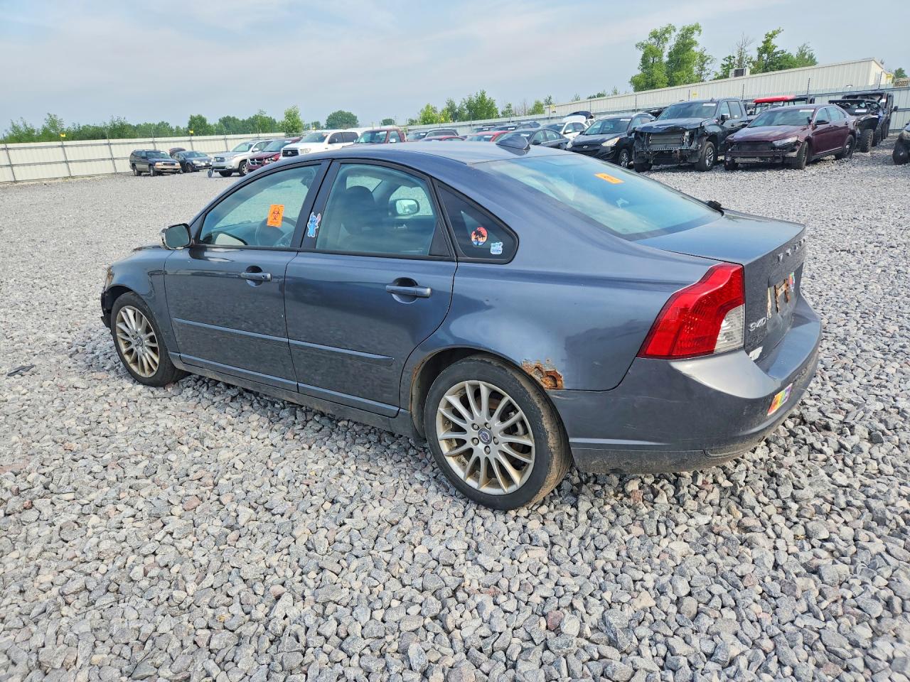 2009 Volvo S40 2.4i Silver vin: YV1MS382692455823