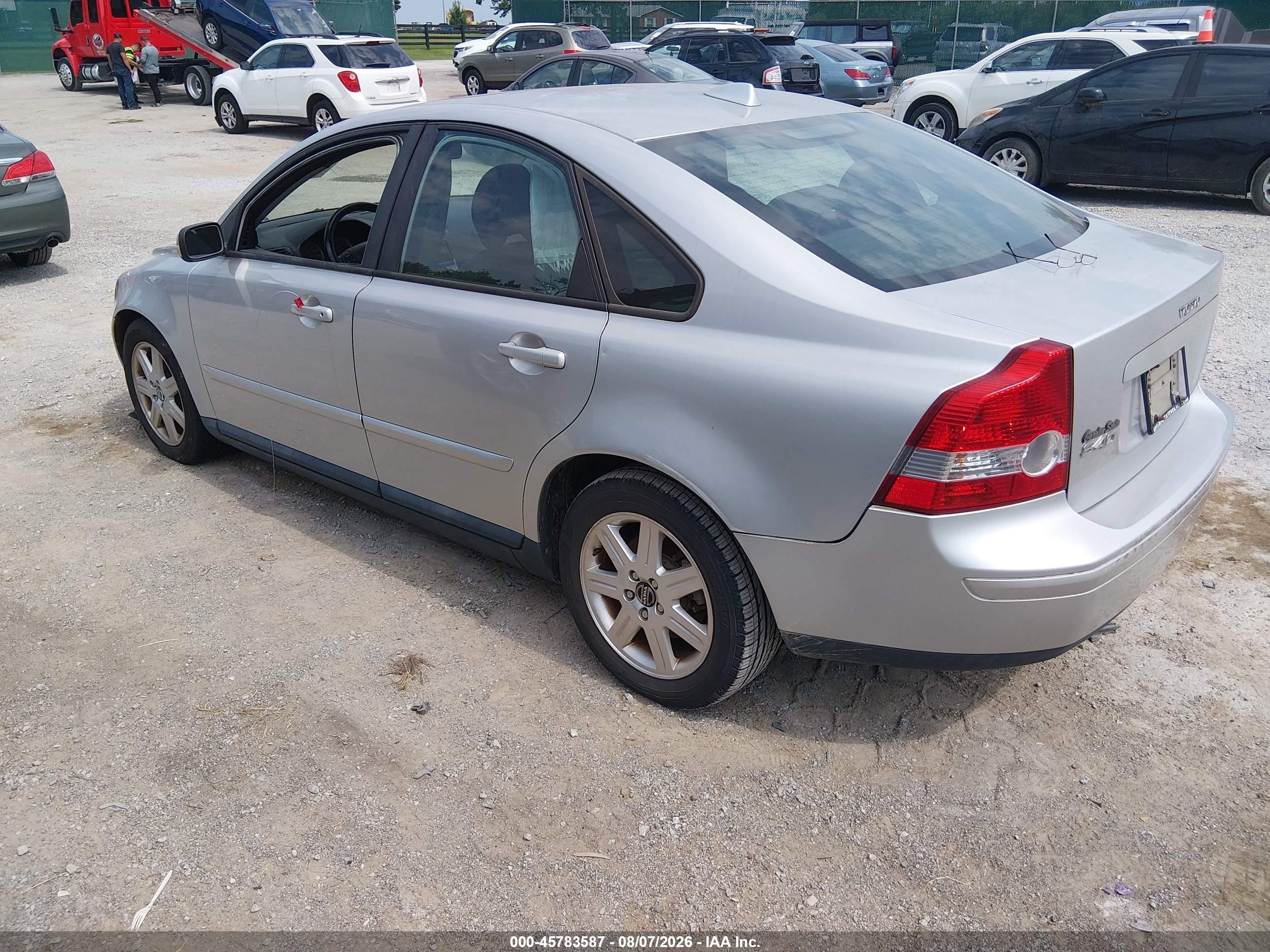 2006 Volvo S40 2.4i Silver vin: YV1MS382762178398