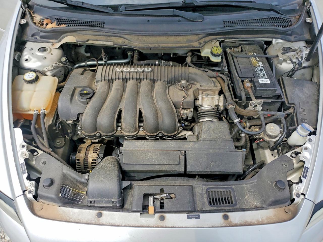 2008 Volvo S40 2.4i Silver vin: YV1MS382782374506