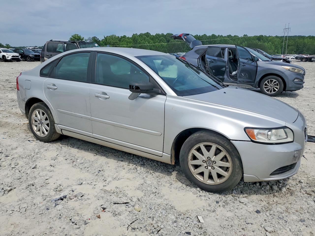 2008 Volvo S40 2.4i Silver vin: YV1MS382782374506