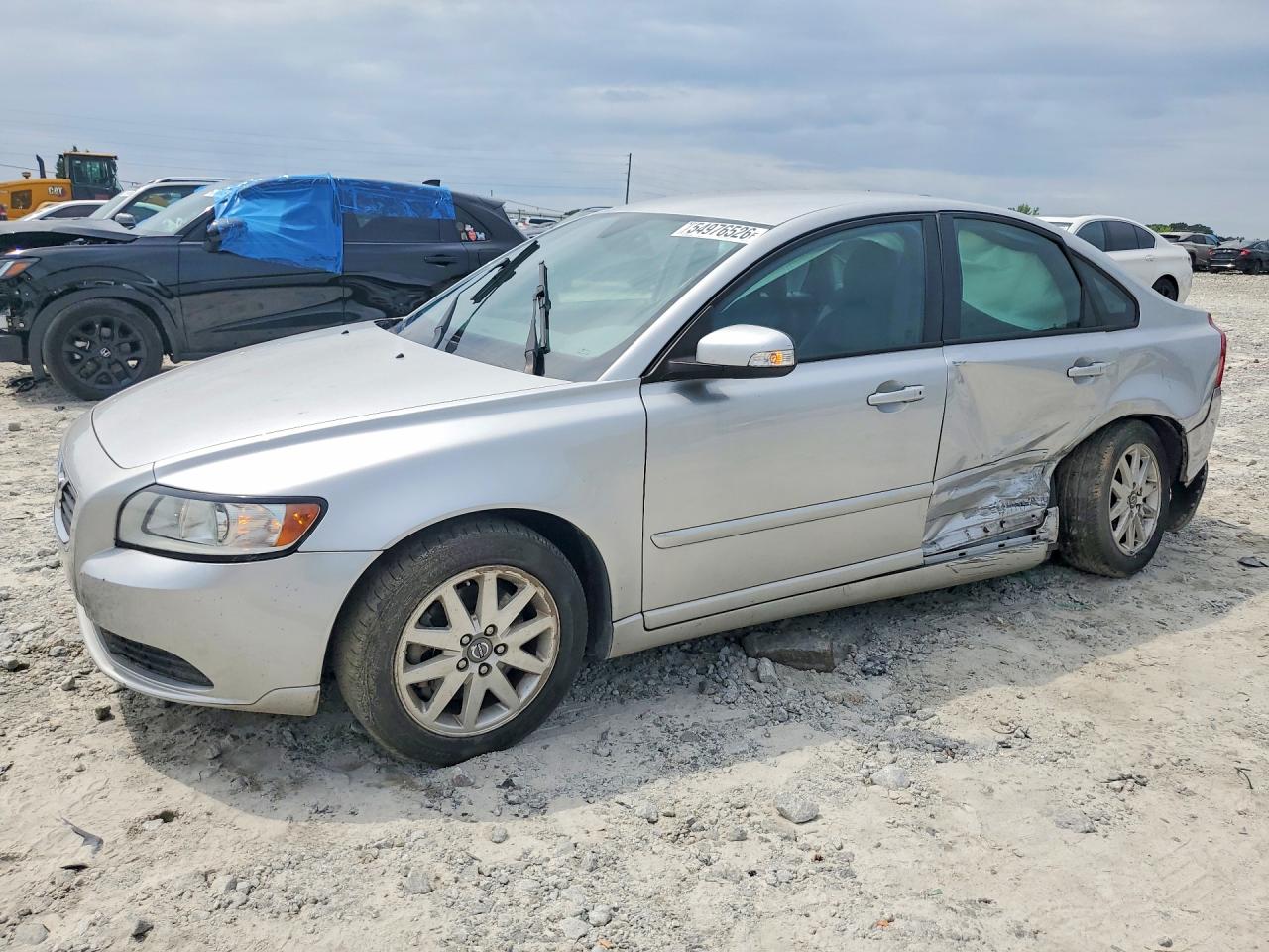 2008 Volvo S40 2.4i Silver vin: YV1MS382782374506