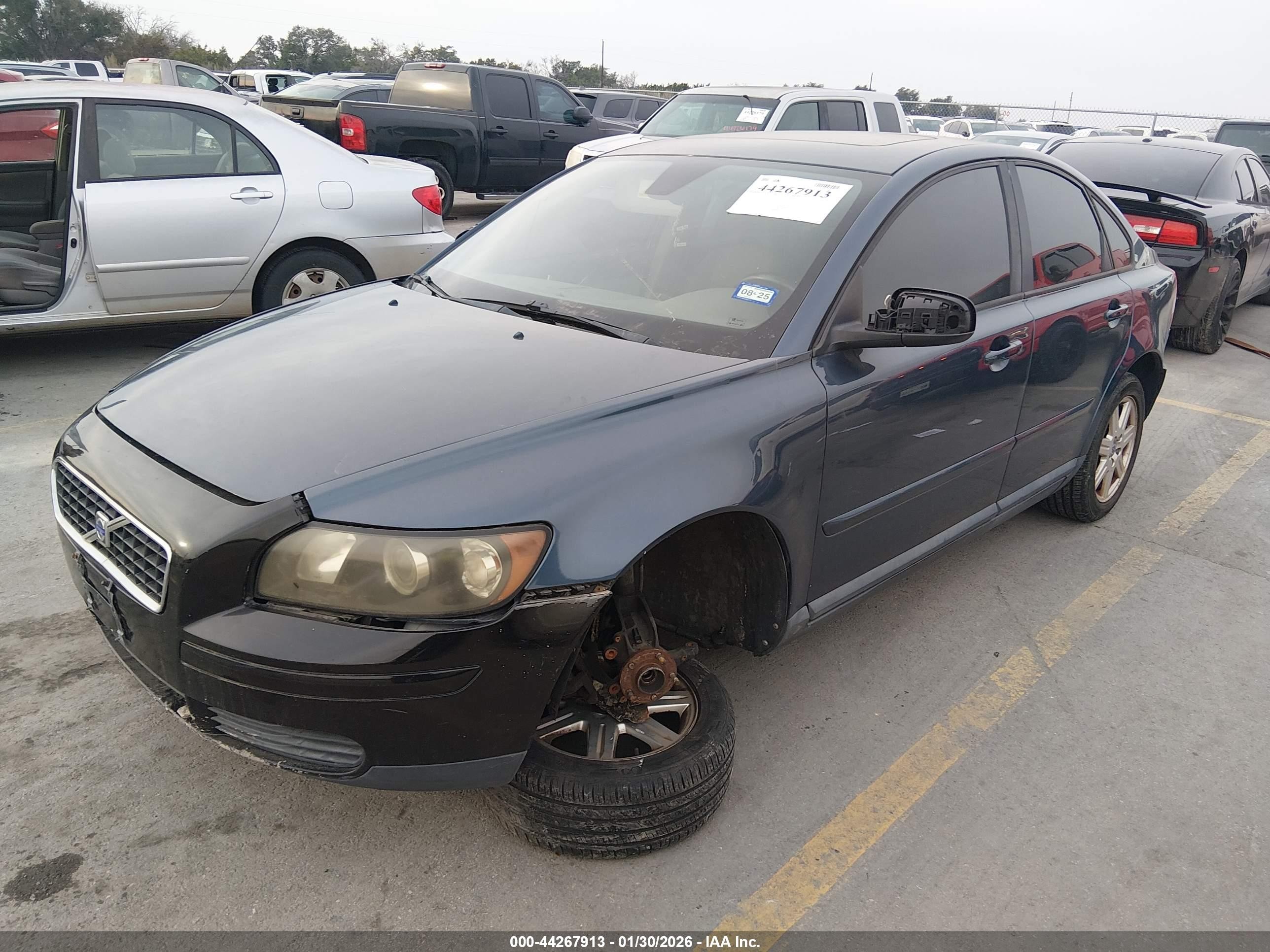 2007 Volvo S40 2.4i Blue vin: YV1MS382872307945