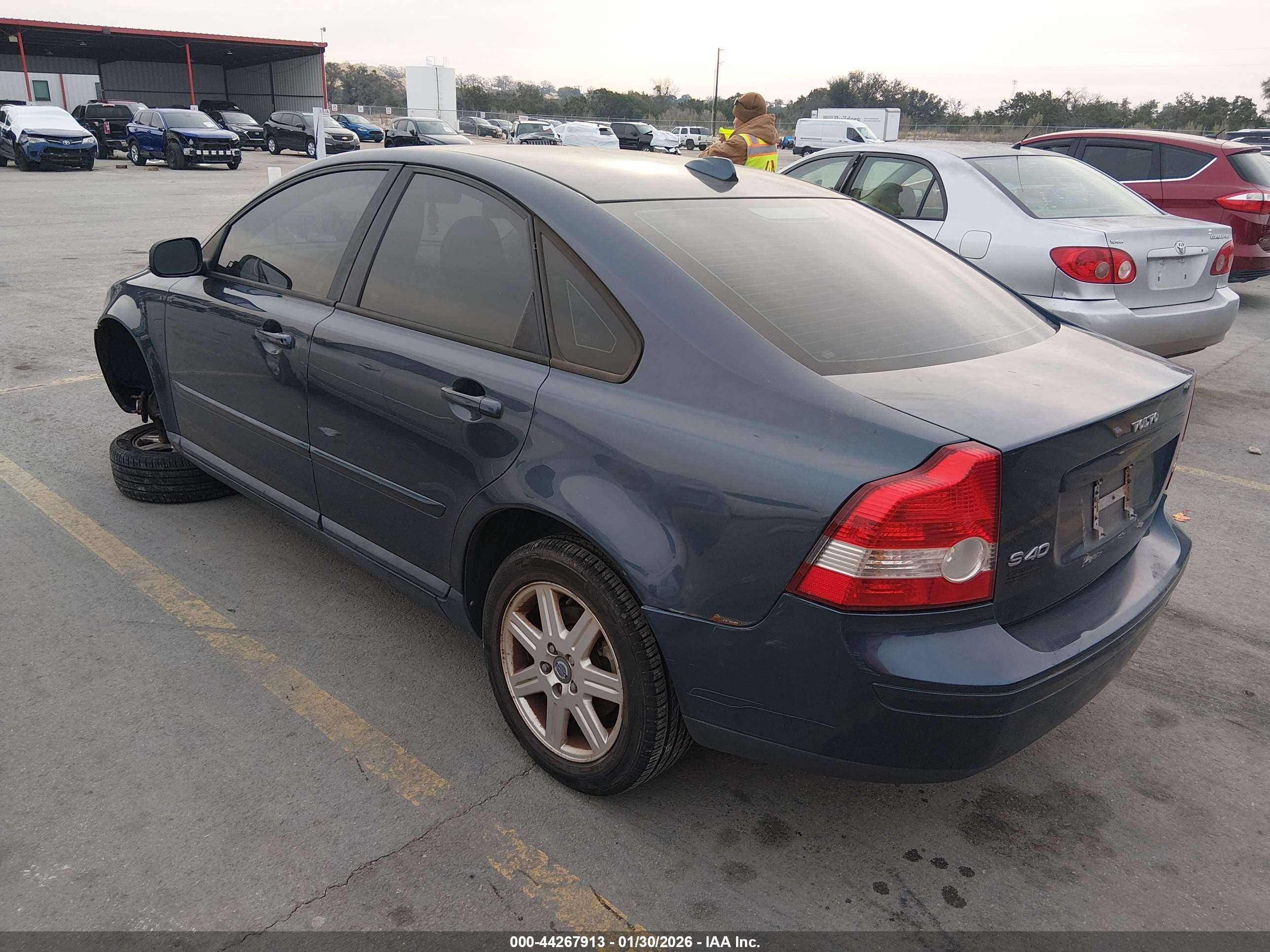 2007 Volvo S40 2.4i Blue vin: YV1MS382872307945