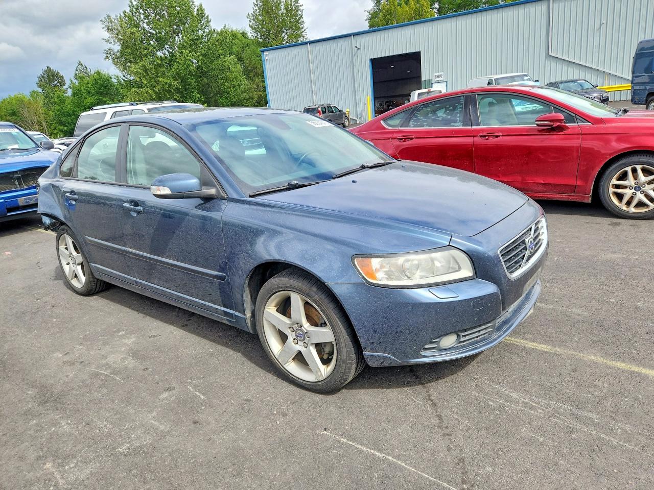 2008 Volvo S40 2.4i Gray vin: YV1MS382882394697