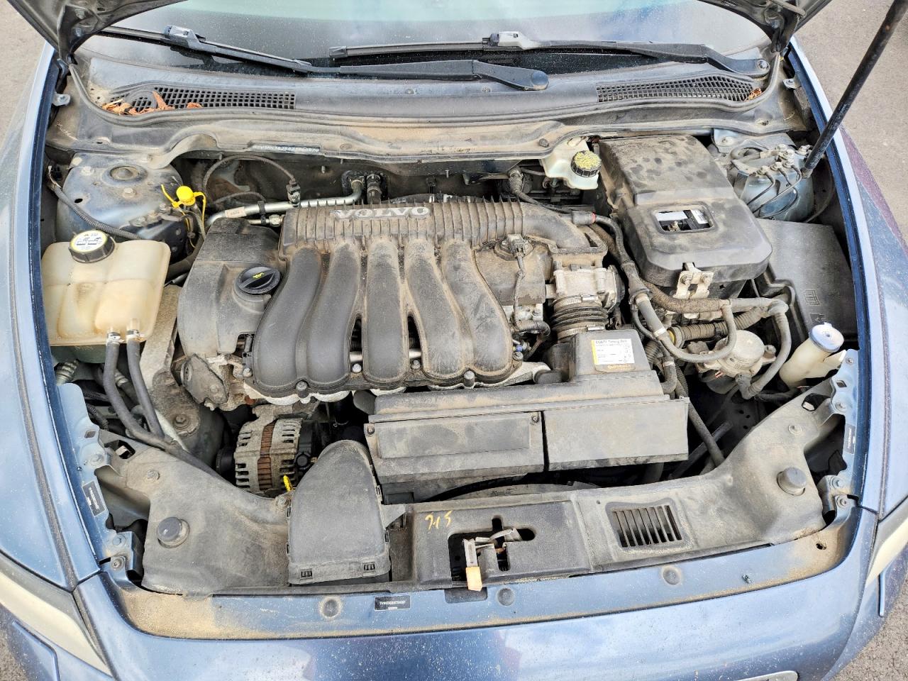 2008 Volvo S40 2.4i Gray vin: YV1MS382882394697